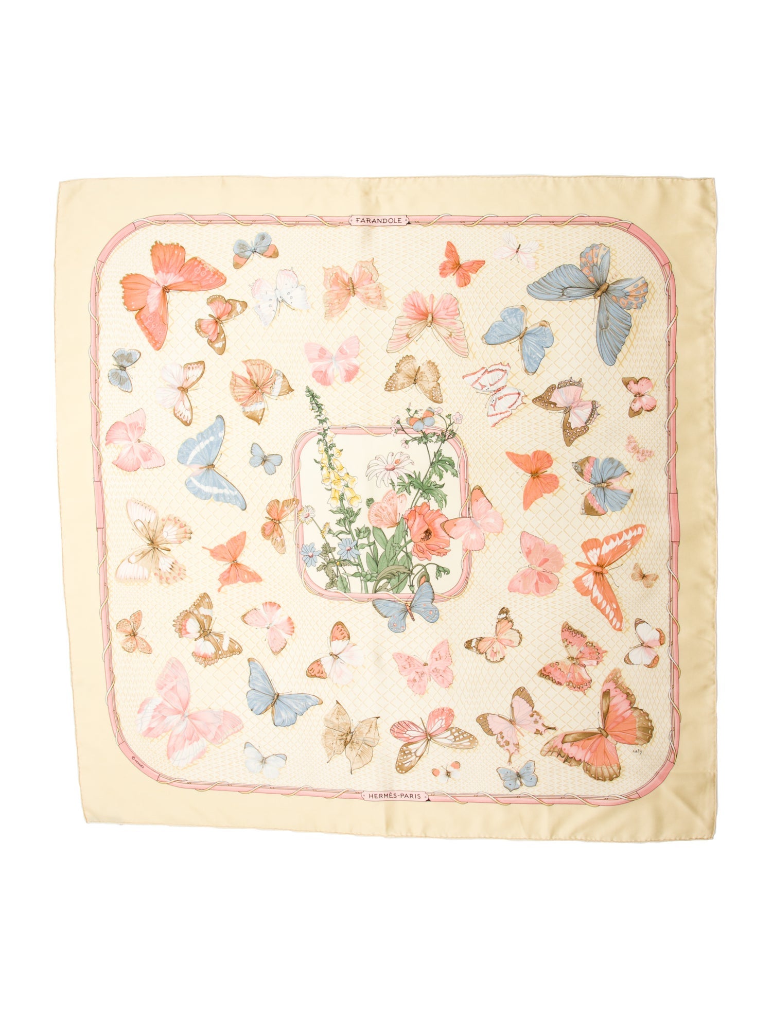 Hermès Farandole Silk Scarf