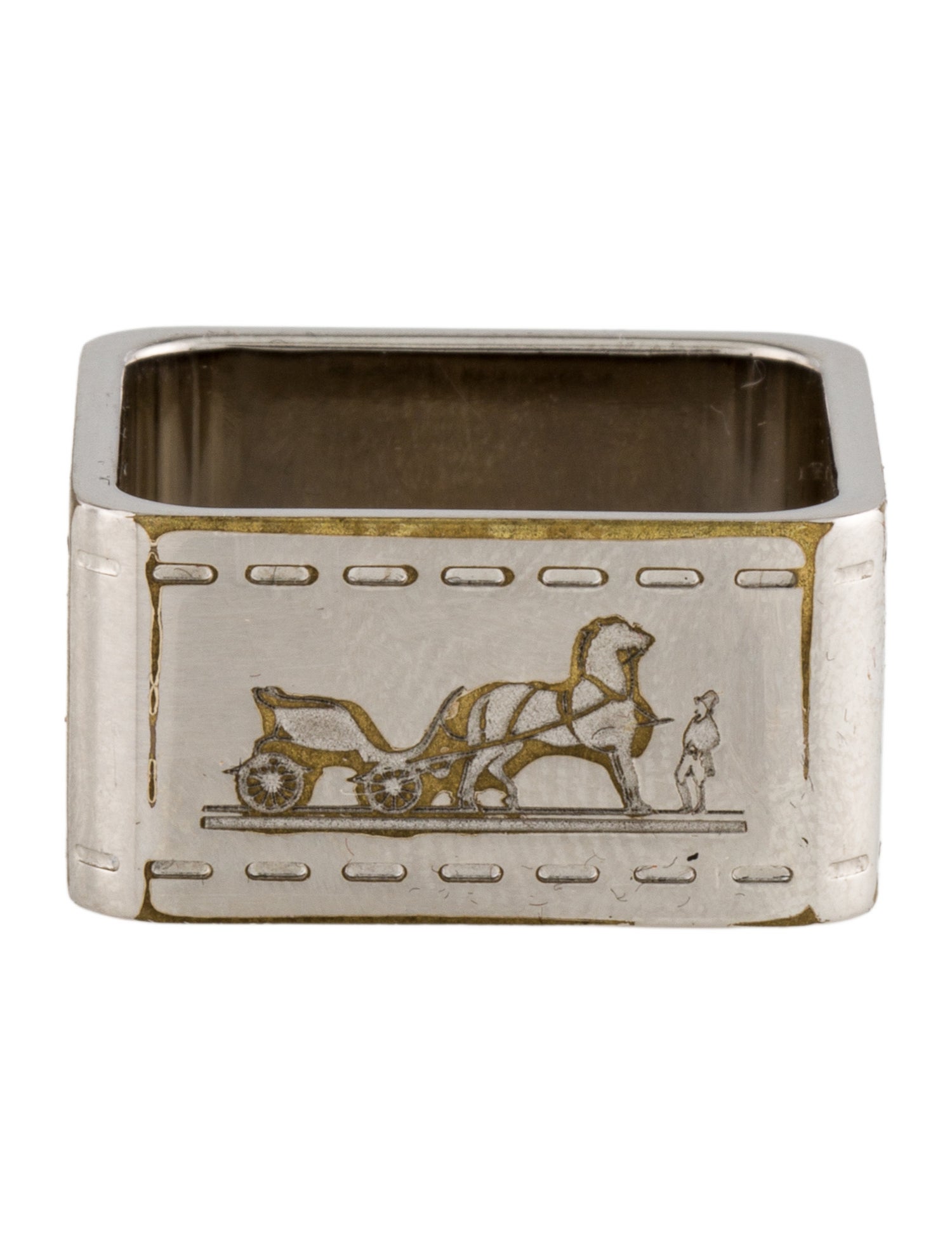 Hermès Bolduc 90 Scarf Ring