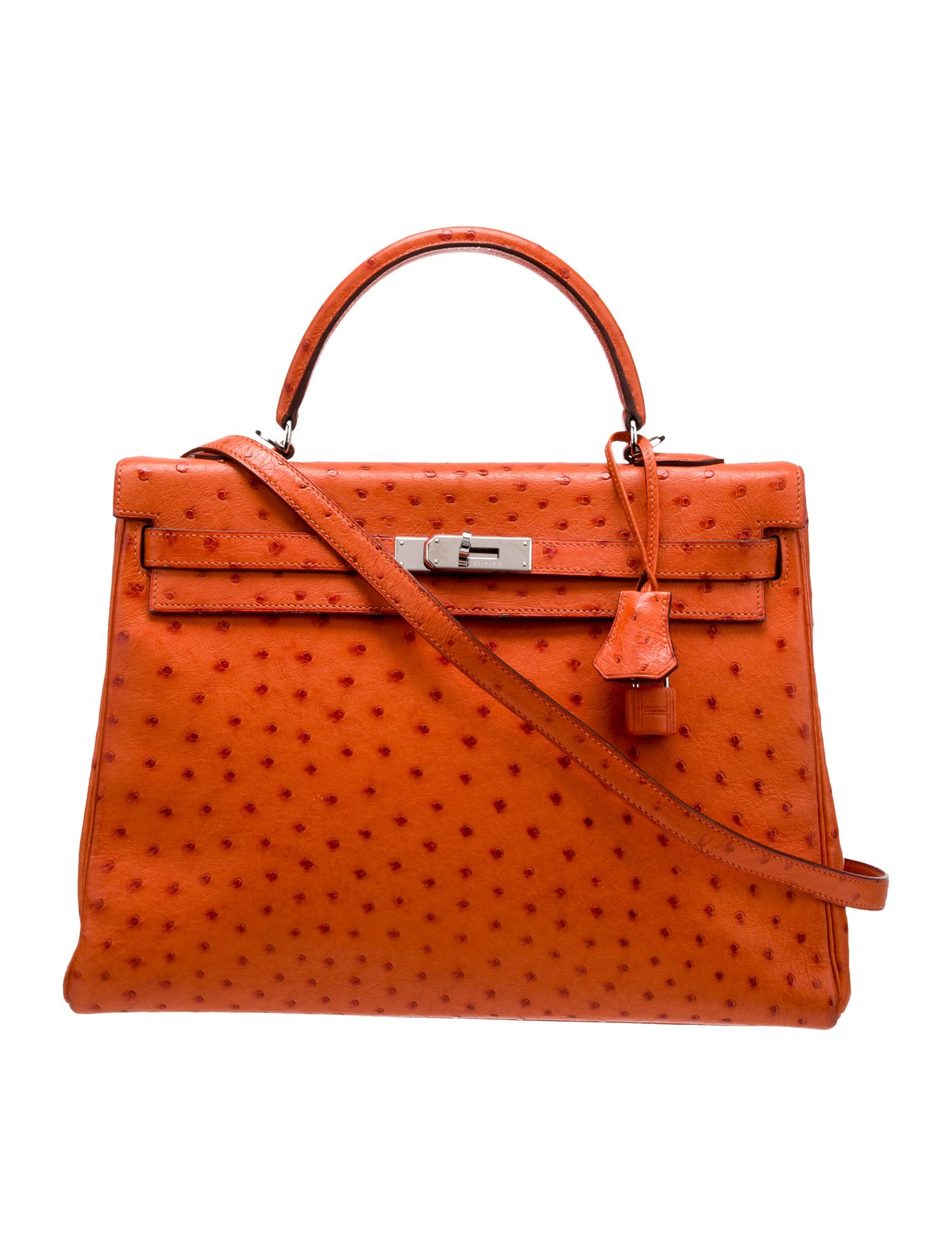 Hermès Ostrich Kelly II Retourne 35