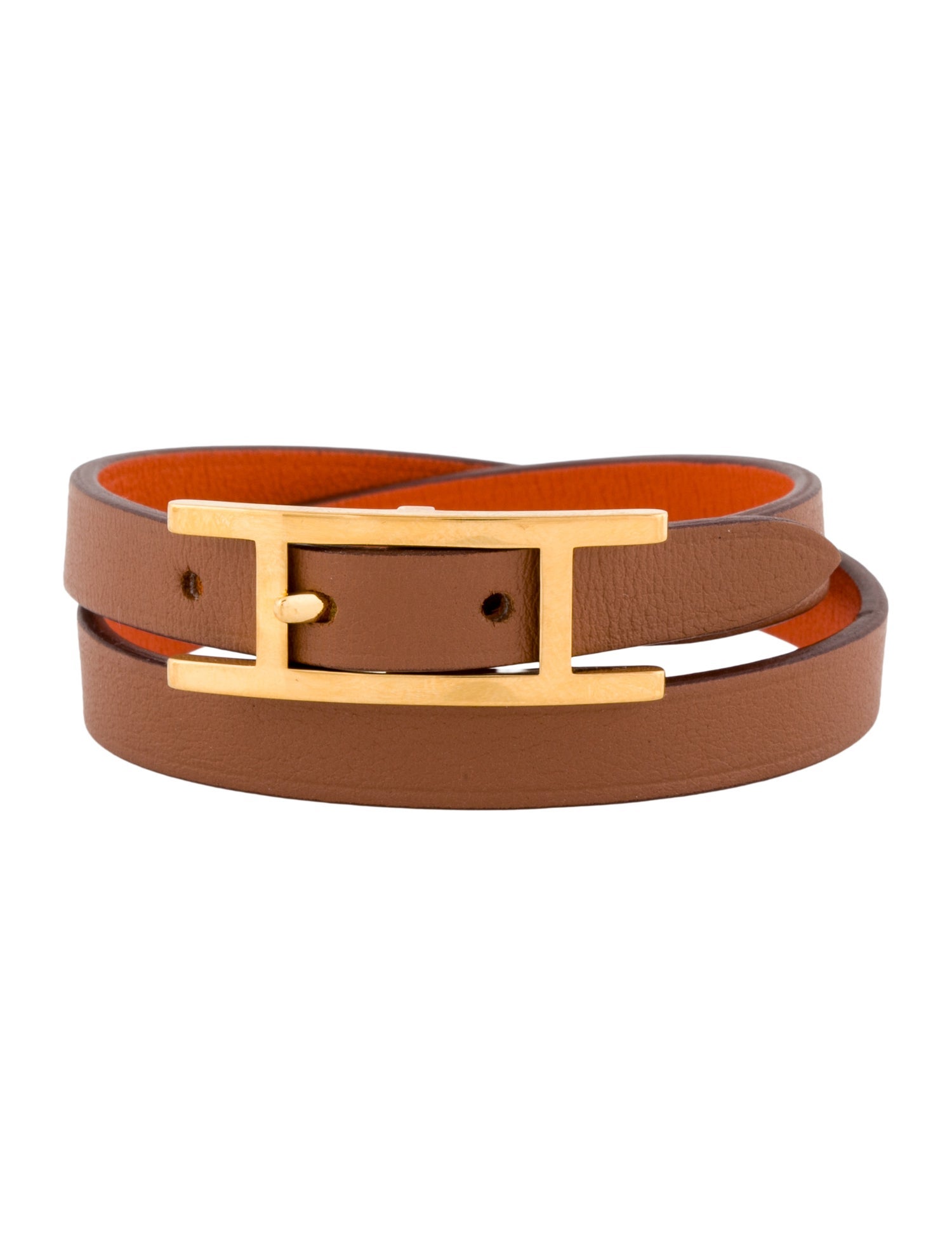 Hermès Behapi Double Tour Wrap Bracelet