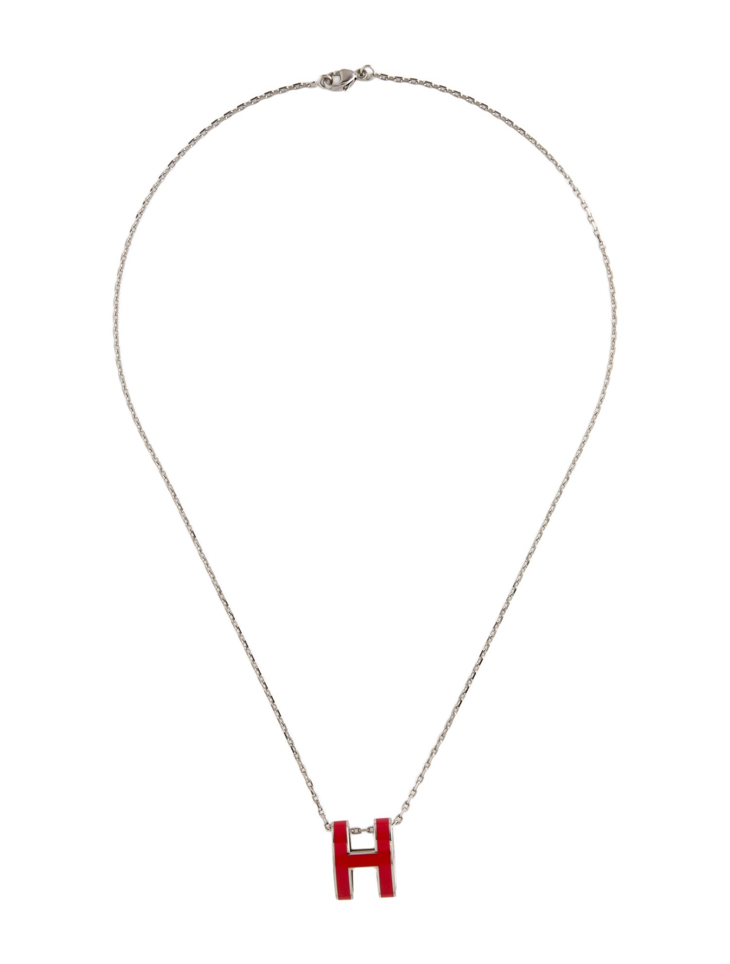 Hermès Mini Pop H Pendant Necklace