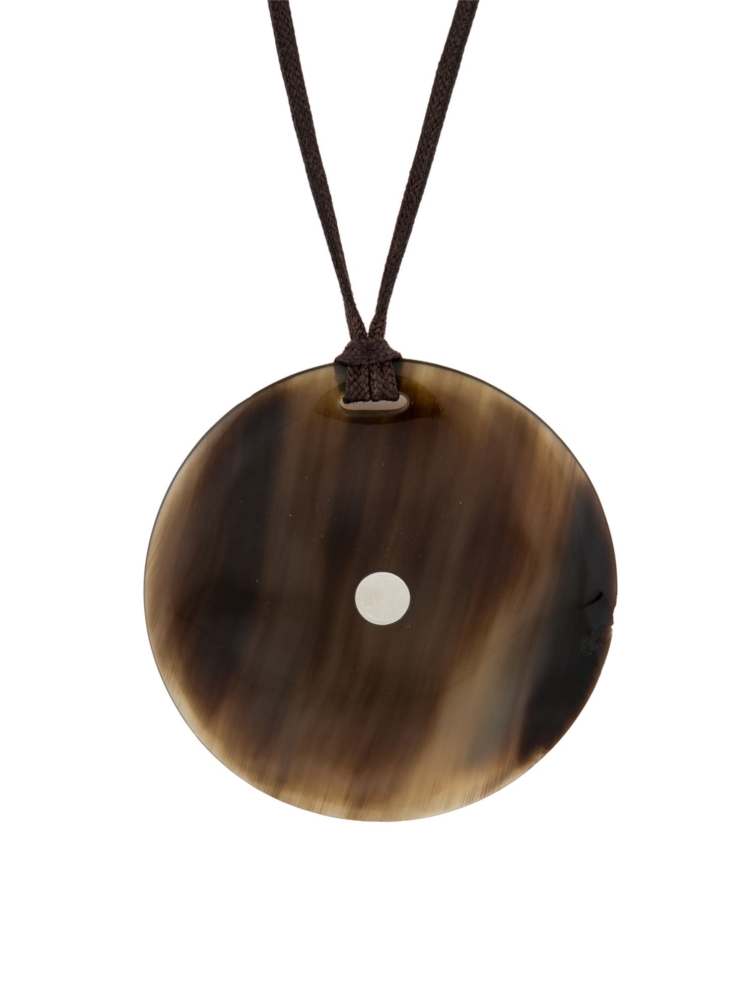 Hermès Horn Pendant Necklace