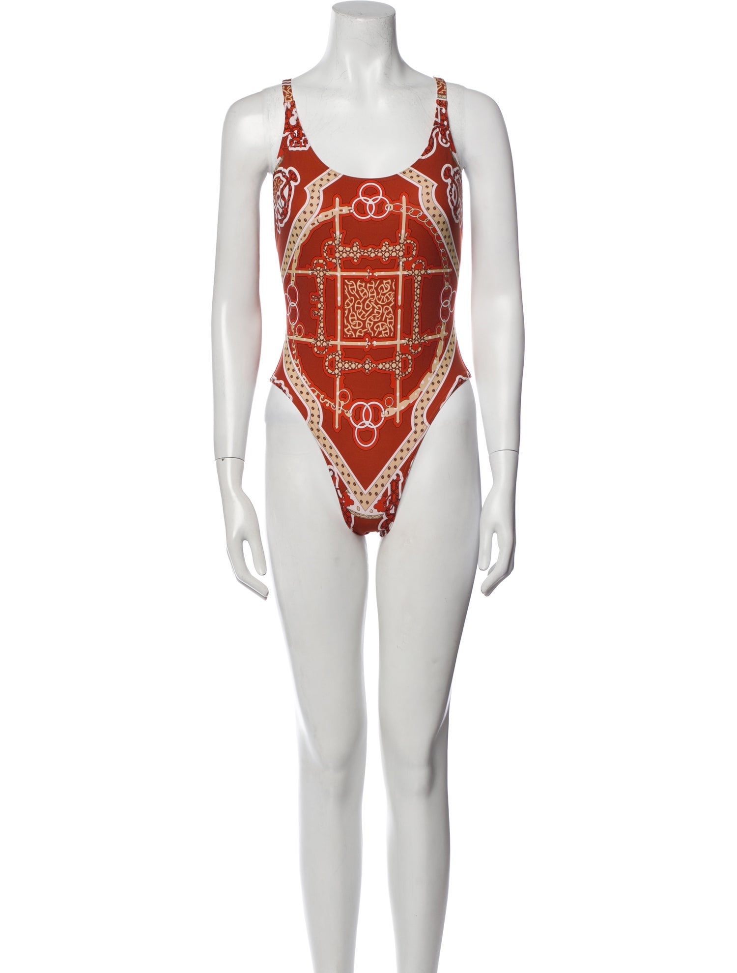 Hermès Printed One-Piece w/ Tags