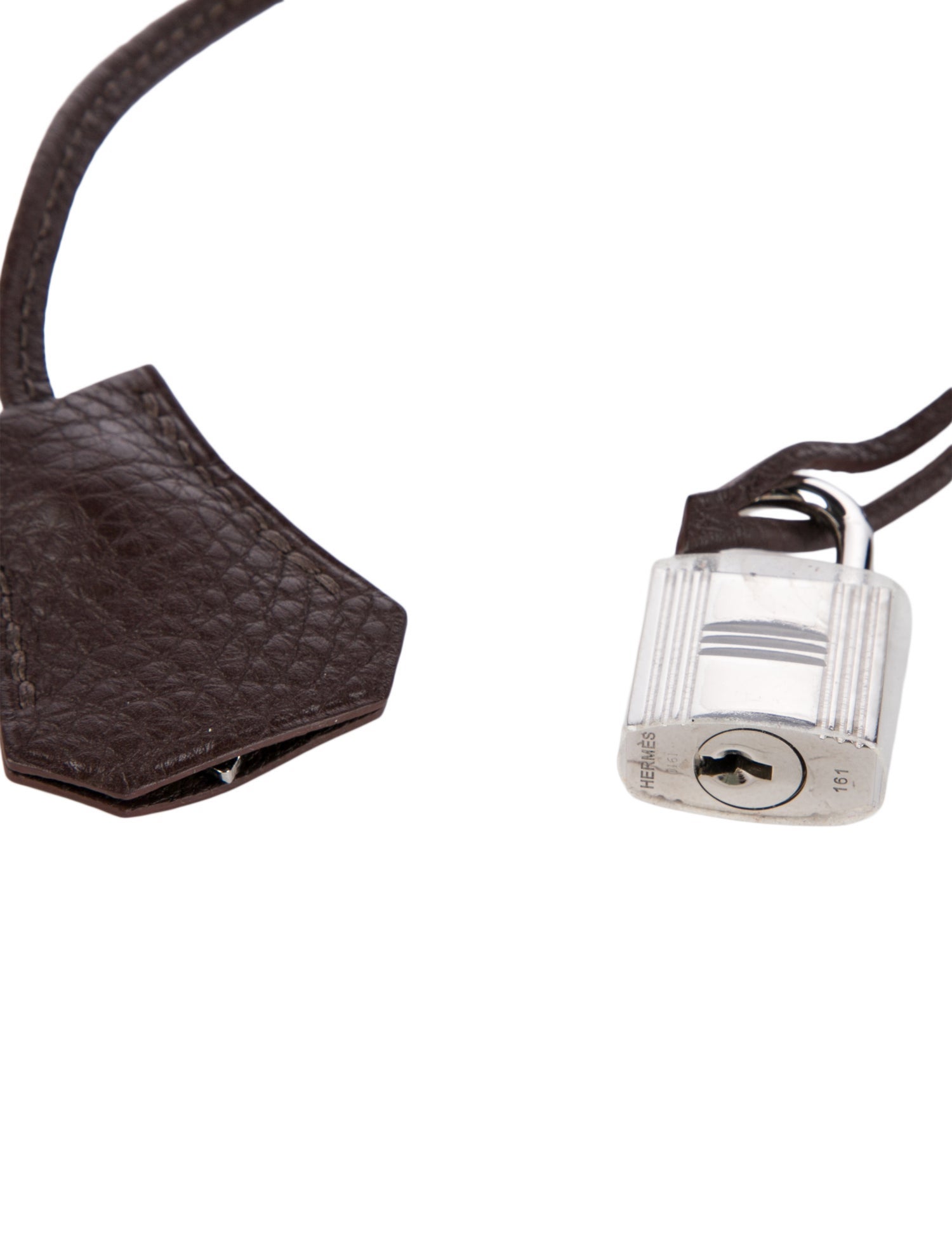 Hermès Togo Cadena Lock & Key Set