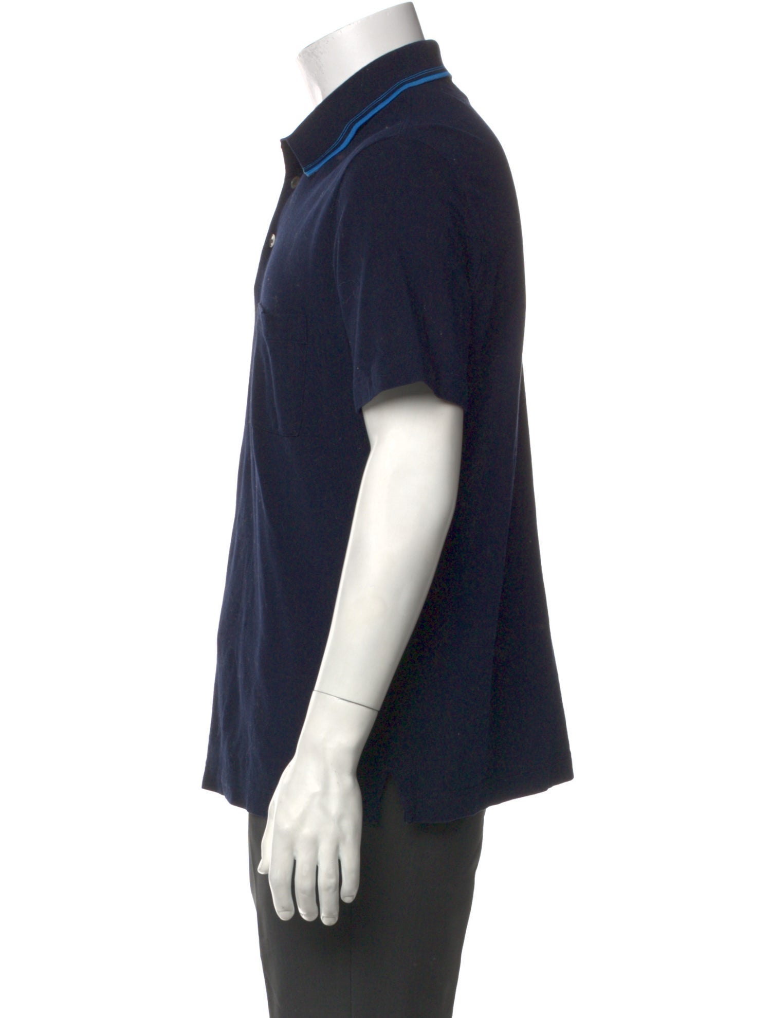 Hermès Collar Short Sleeve Polo Shirt