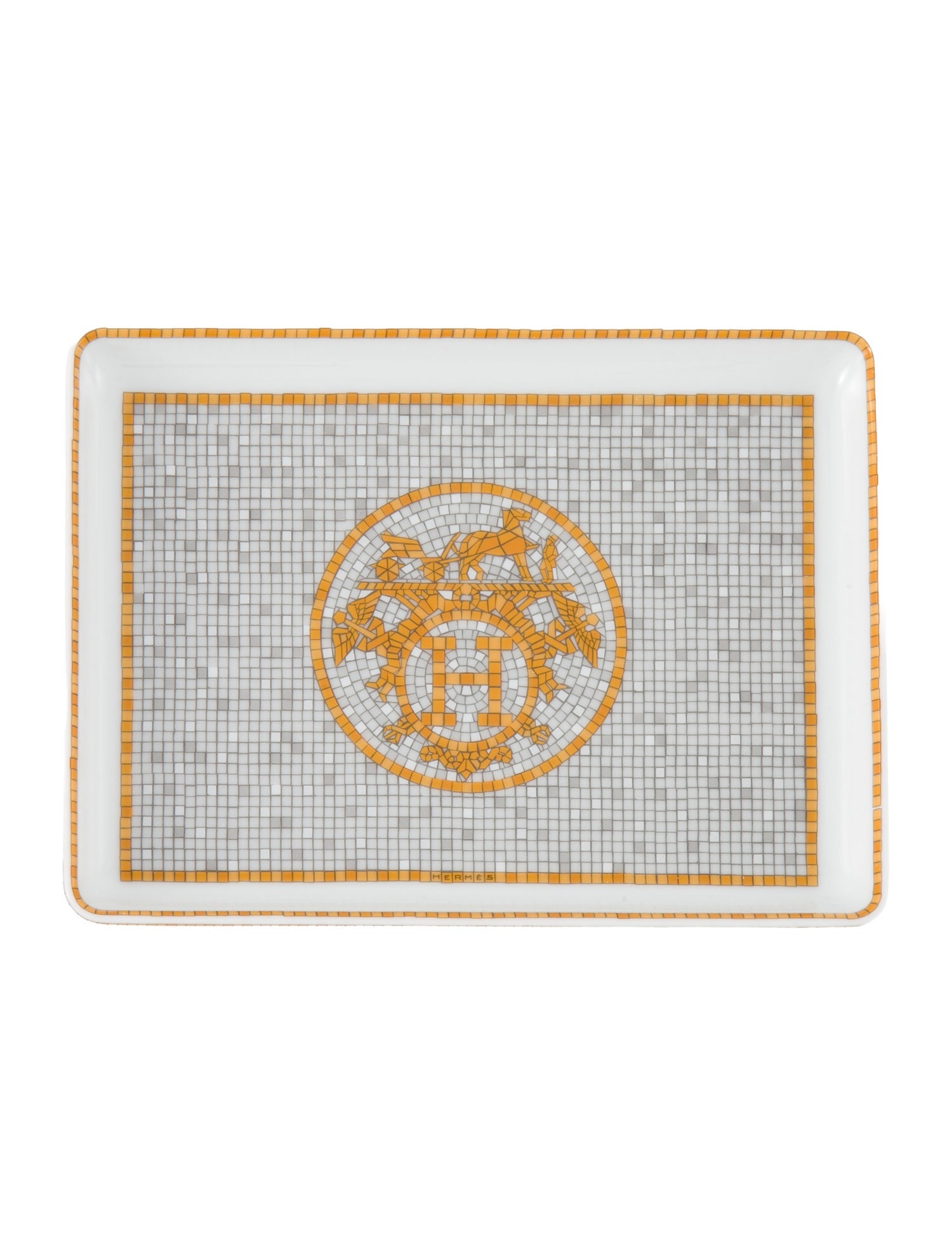Hermès Mosaïque Au 24 Small Tray