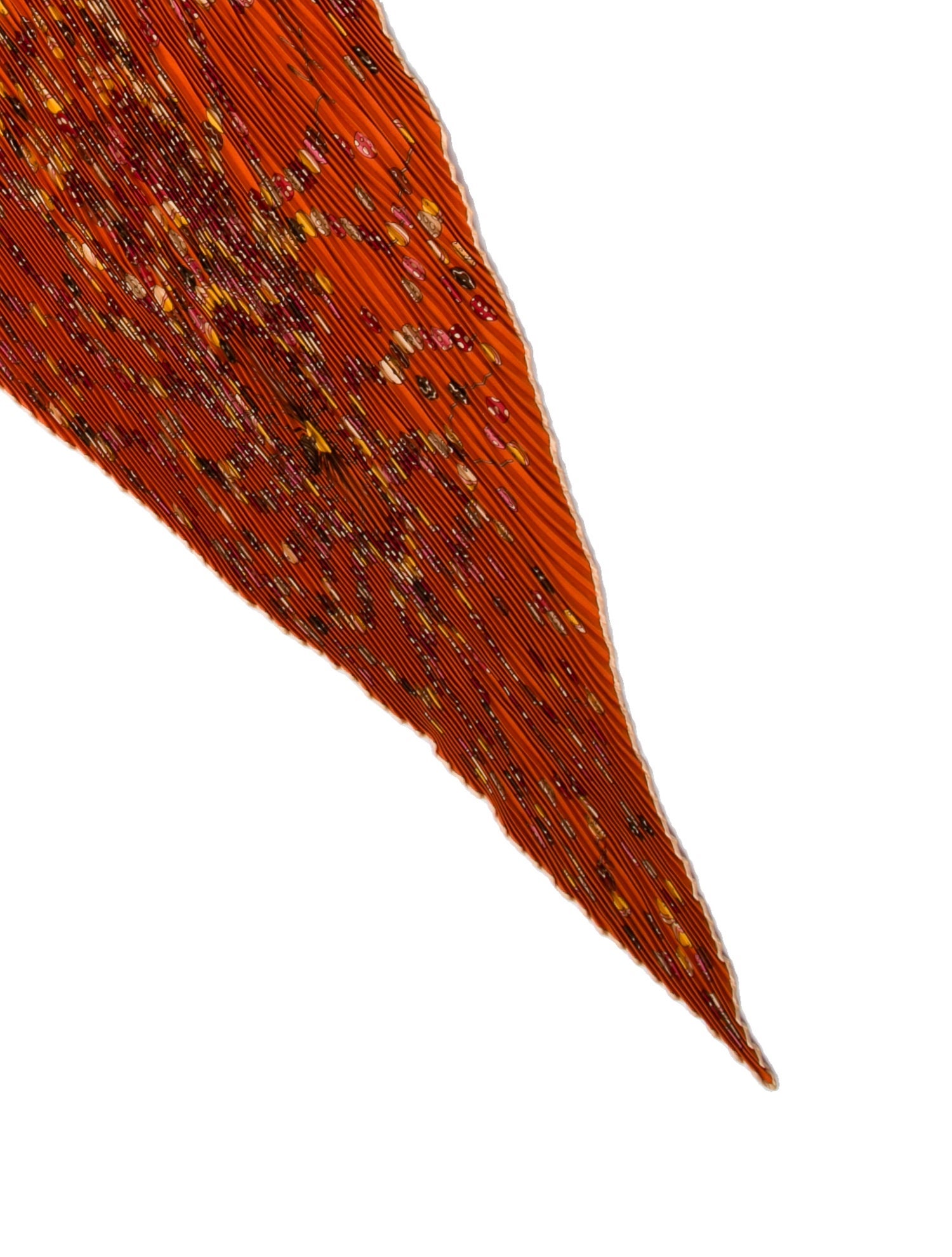 Hermès Dancing Pearls Silk Plissé Scarf