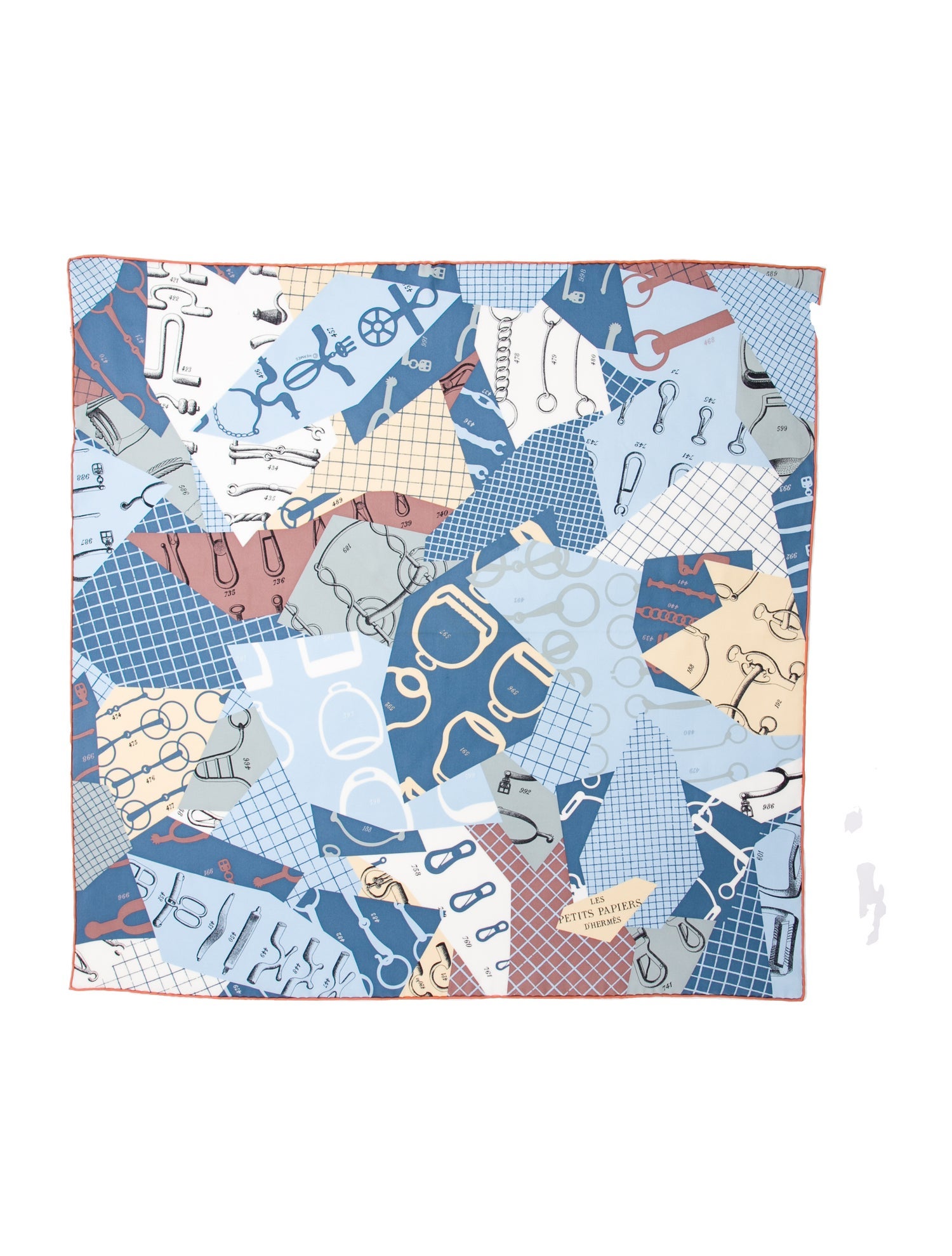 Hermès Les Petits Papier d'Hermès Silk Scarf
