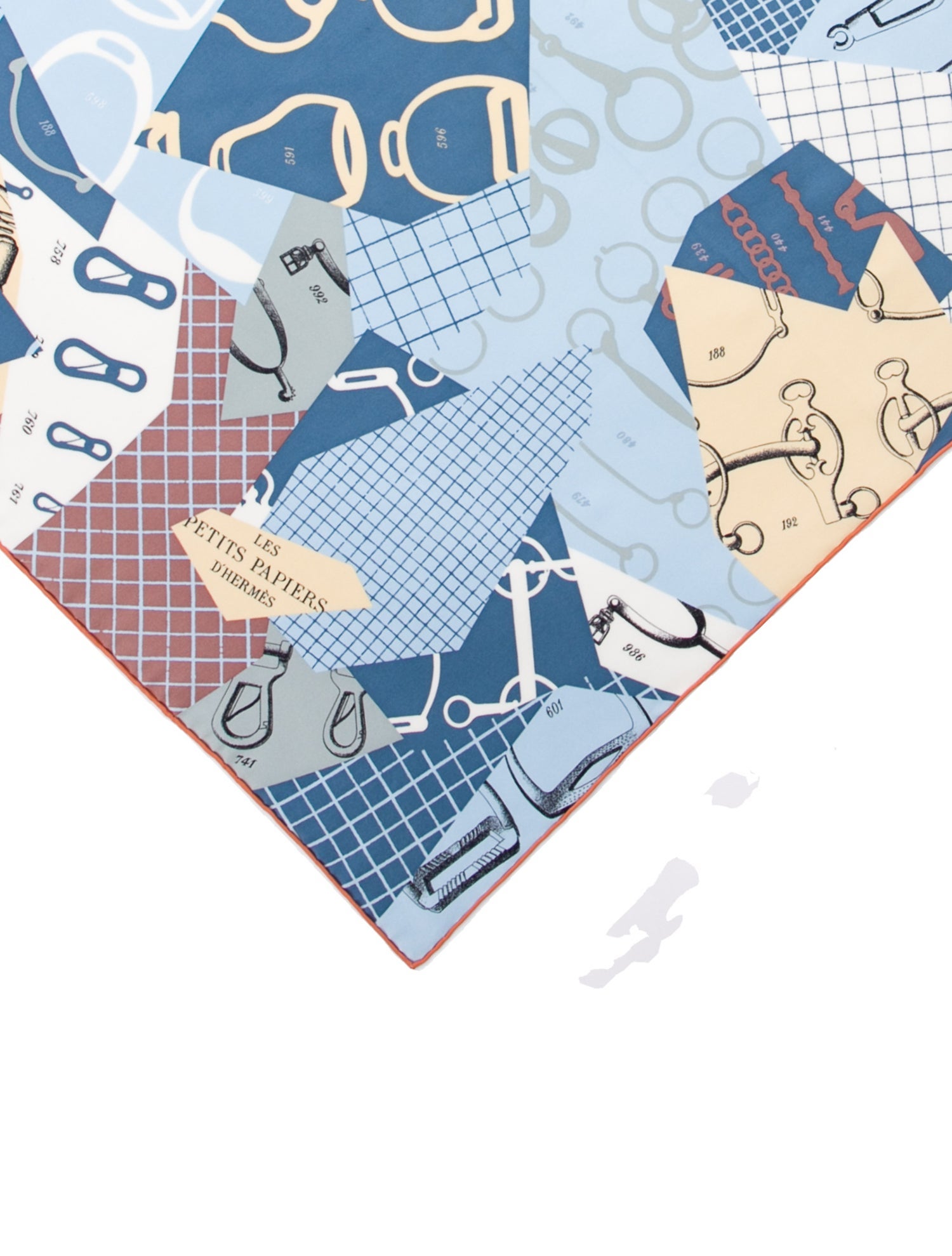 Hermès Les Petits Papier d'Hermès Silk Scarf