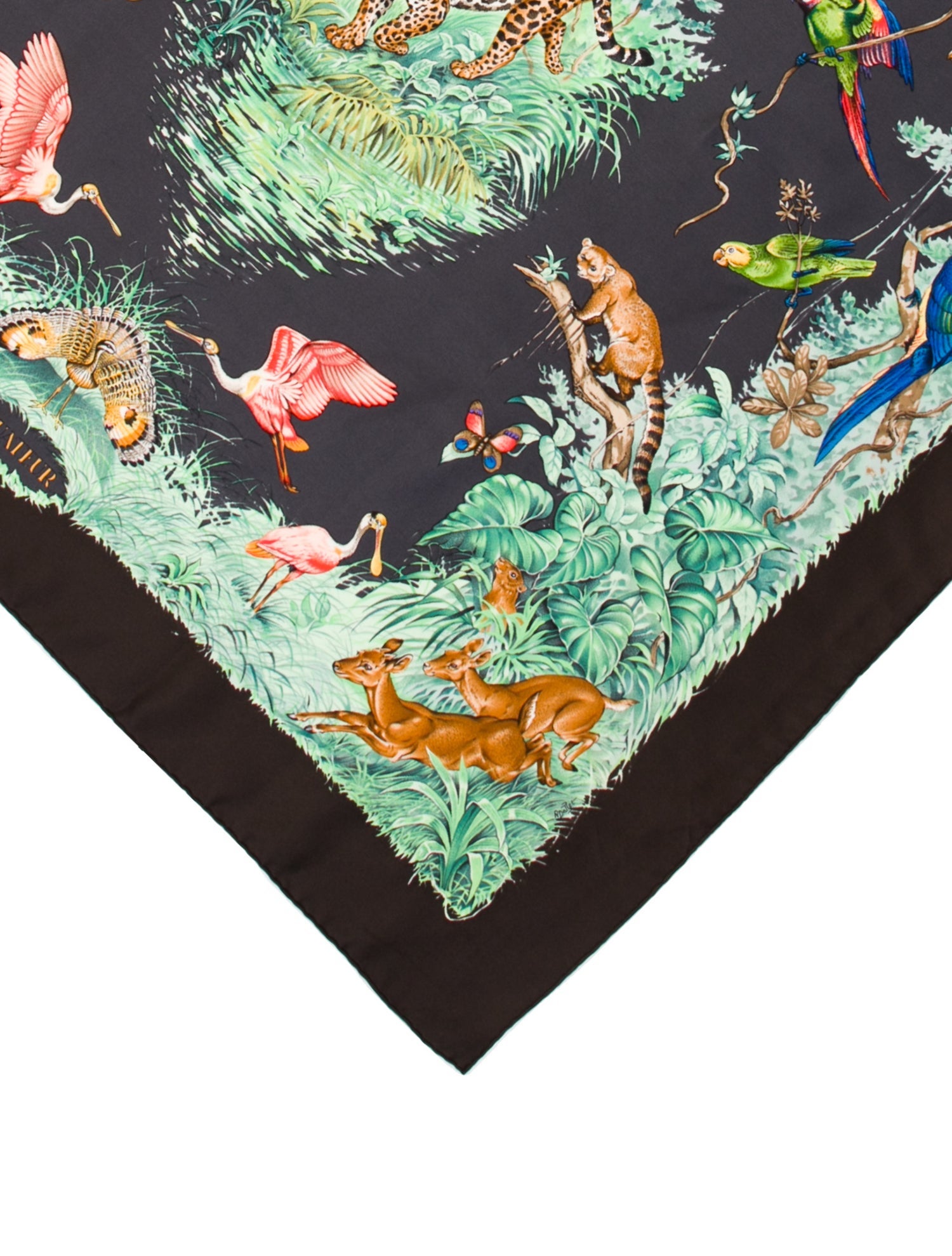 Hermès Equateur Silk Scarf