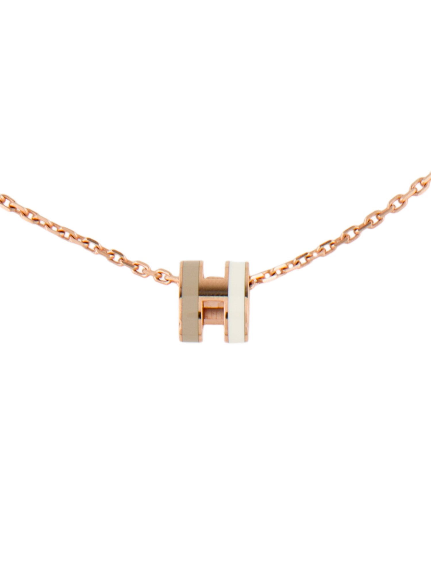 Hermès Mini Pop H Rocabar Pendant Necklace