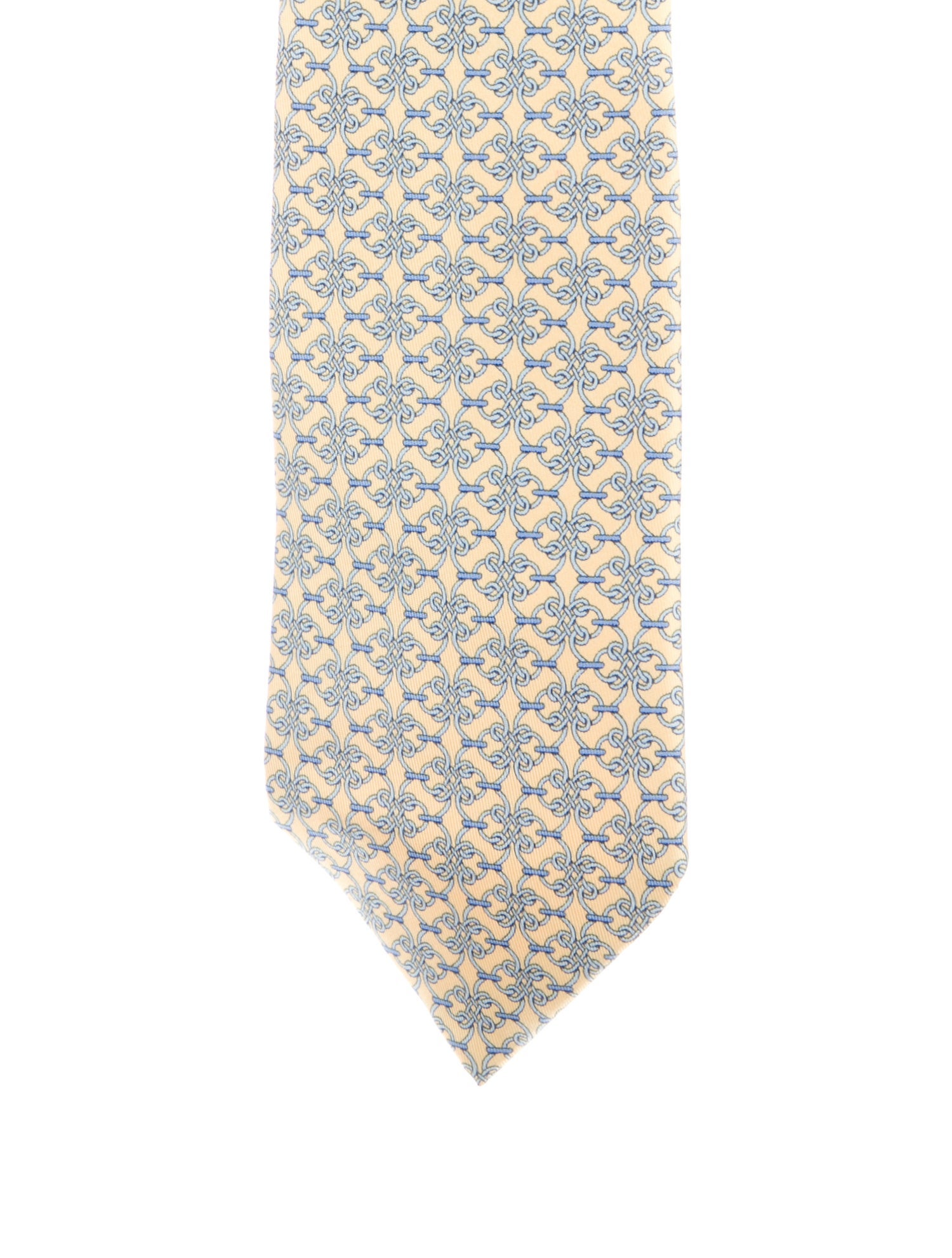 Hermès Silk Pattern Tie
