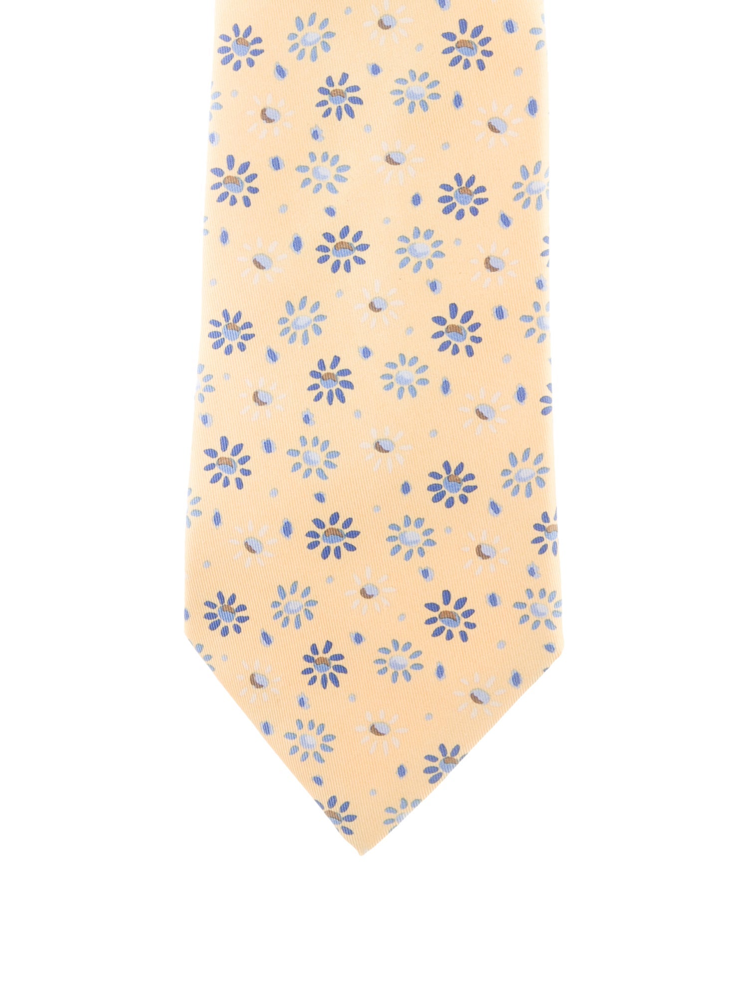 Hermès Silk Printed Tie