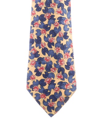 Hermès Silk Printed Tie
