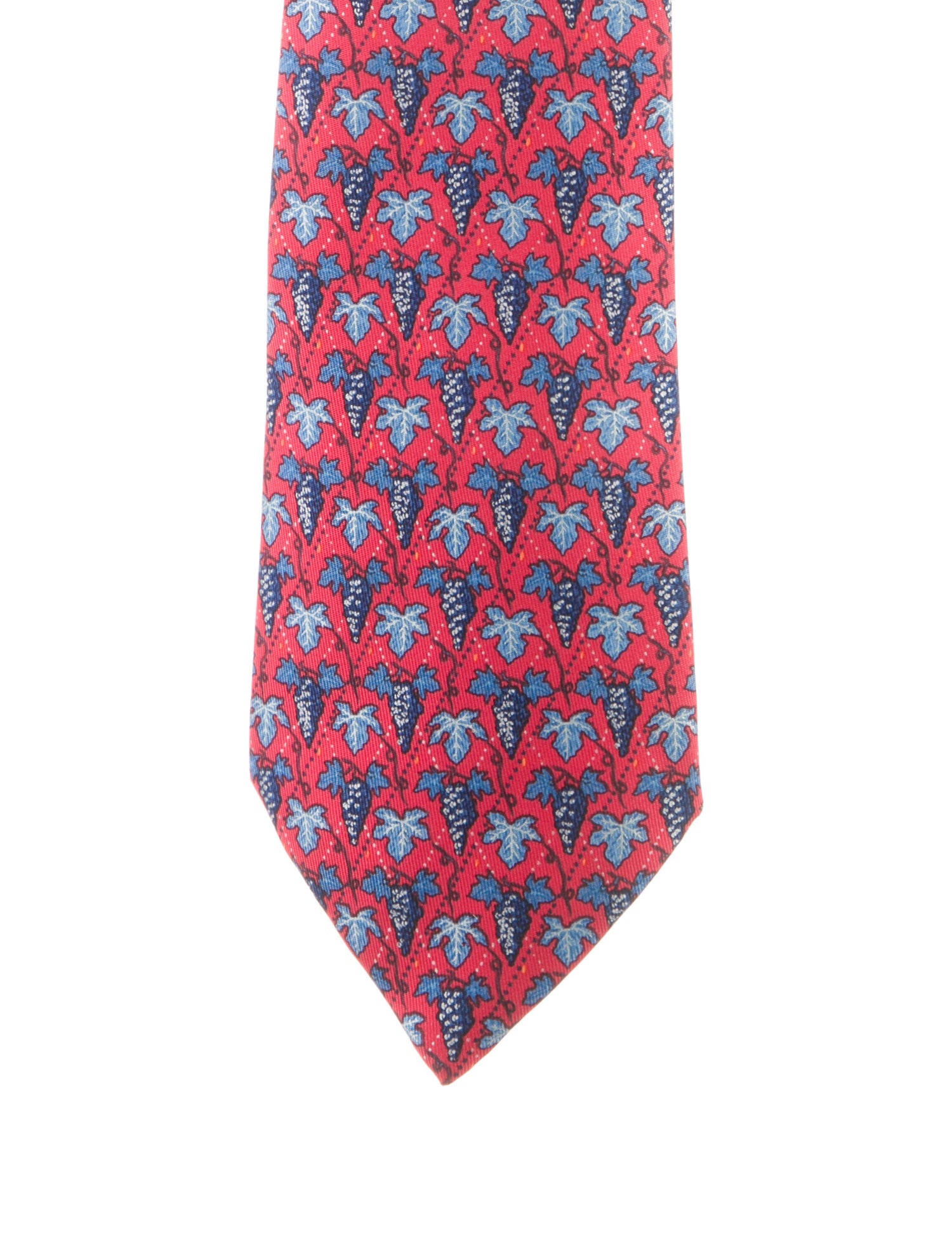 Hermès Silk Printed Tie