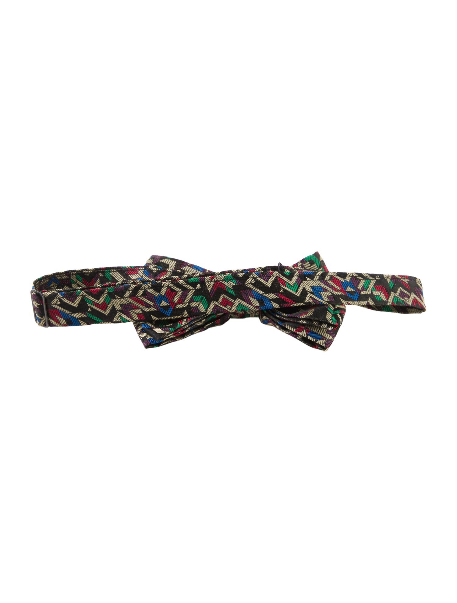 Hermès Pattern Print Bow Tie