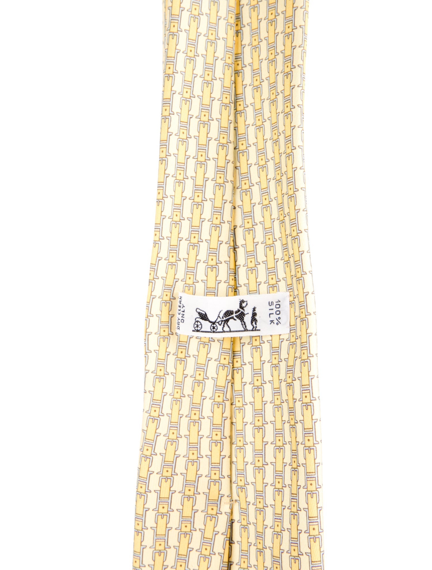 Hermès Silk Pattern Tie