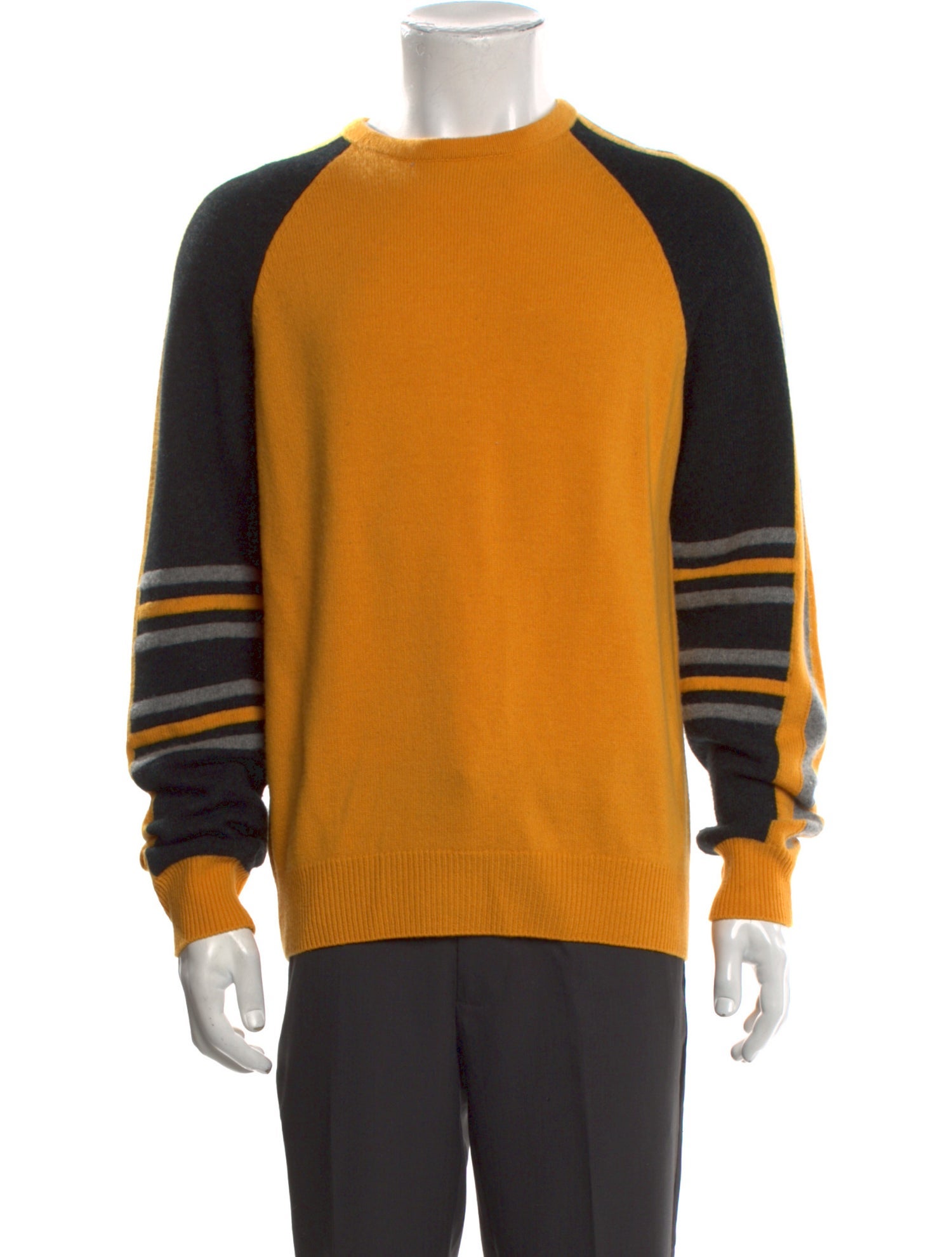 Hermès Wool Colorblock Pattern Pullover