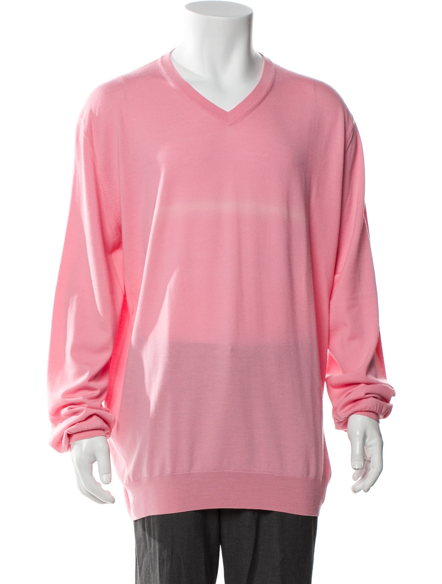 Hermès Wool V-Neck Pullover