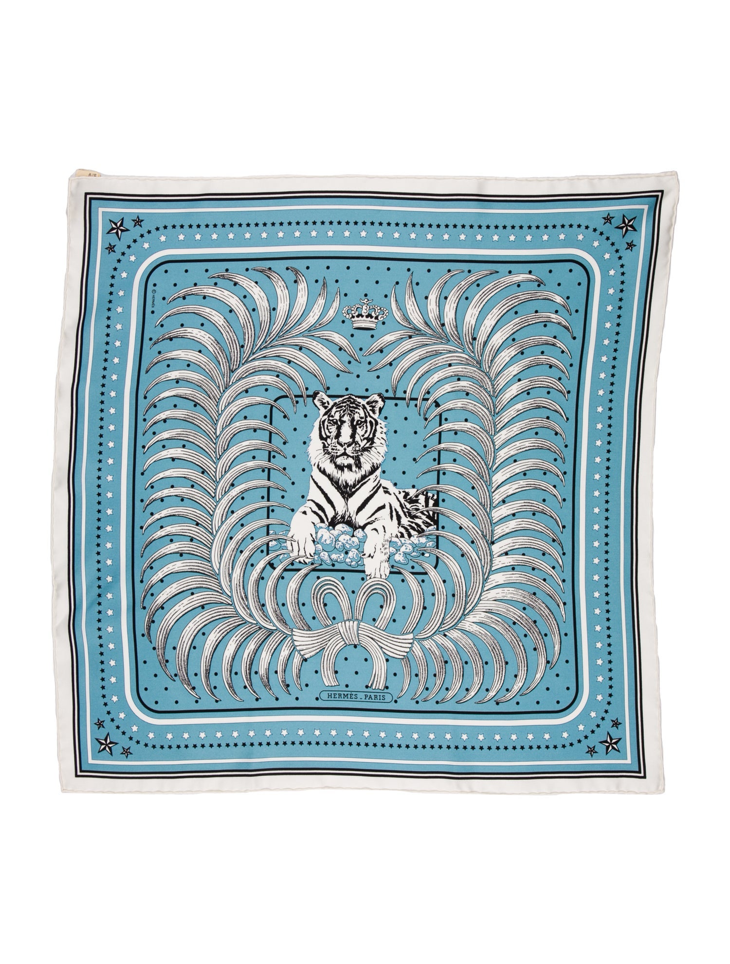 Hermès Tiger Royal Silk Scarf w/ Tags