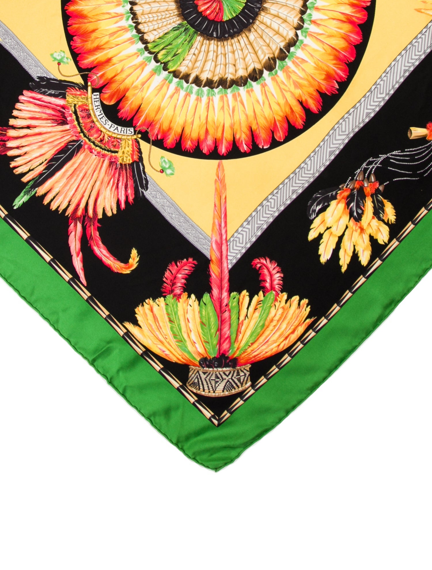 Hermès Brazil Silk Scarf