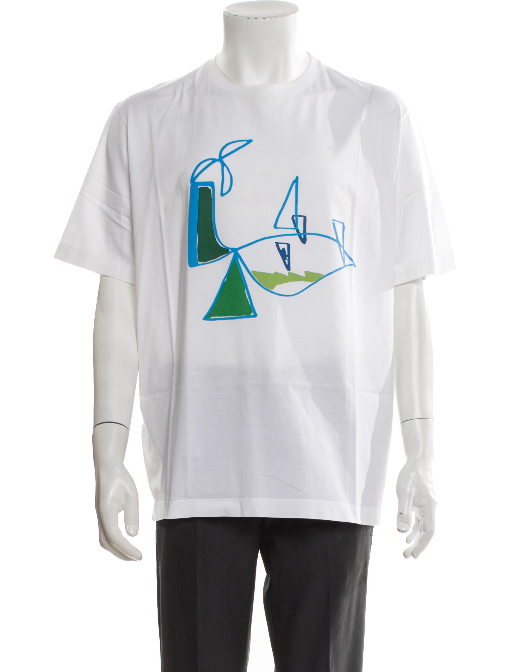 Hermès Graphic Print Crew Neck T-Shirt