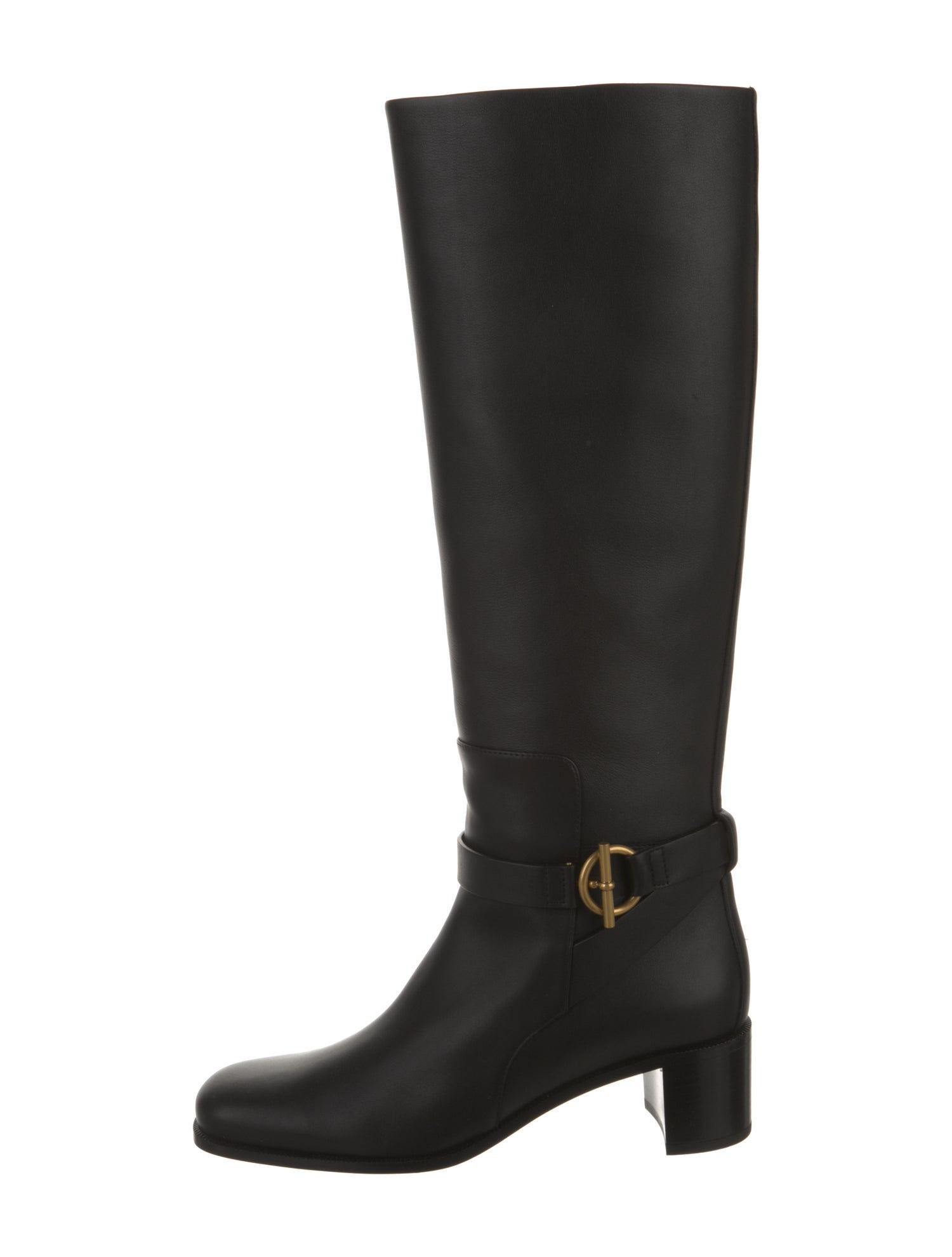 Hermès Justine 50 Leather Riding Boots