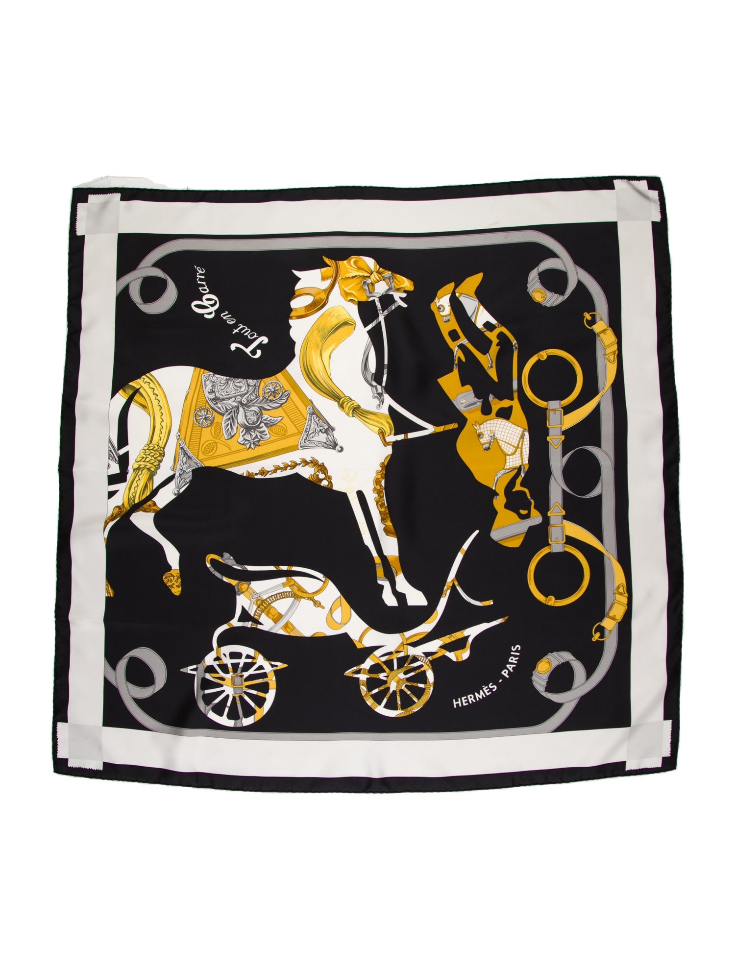 Hermès Tout en Carré Silk Scarf