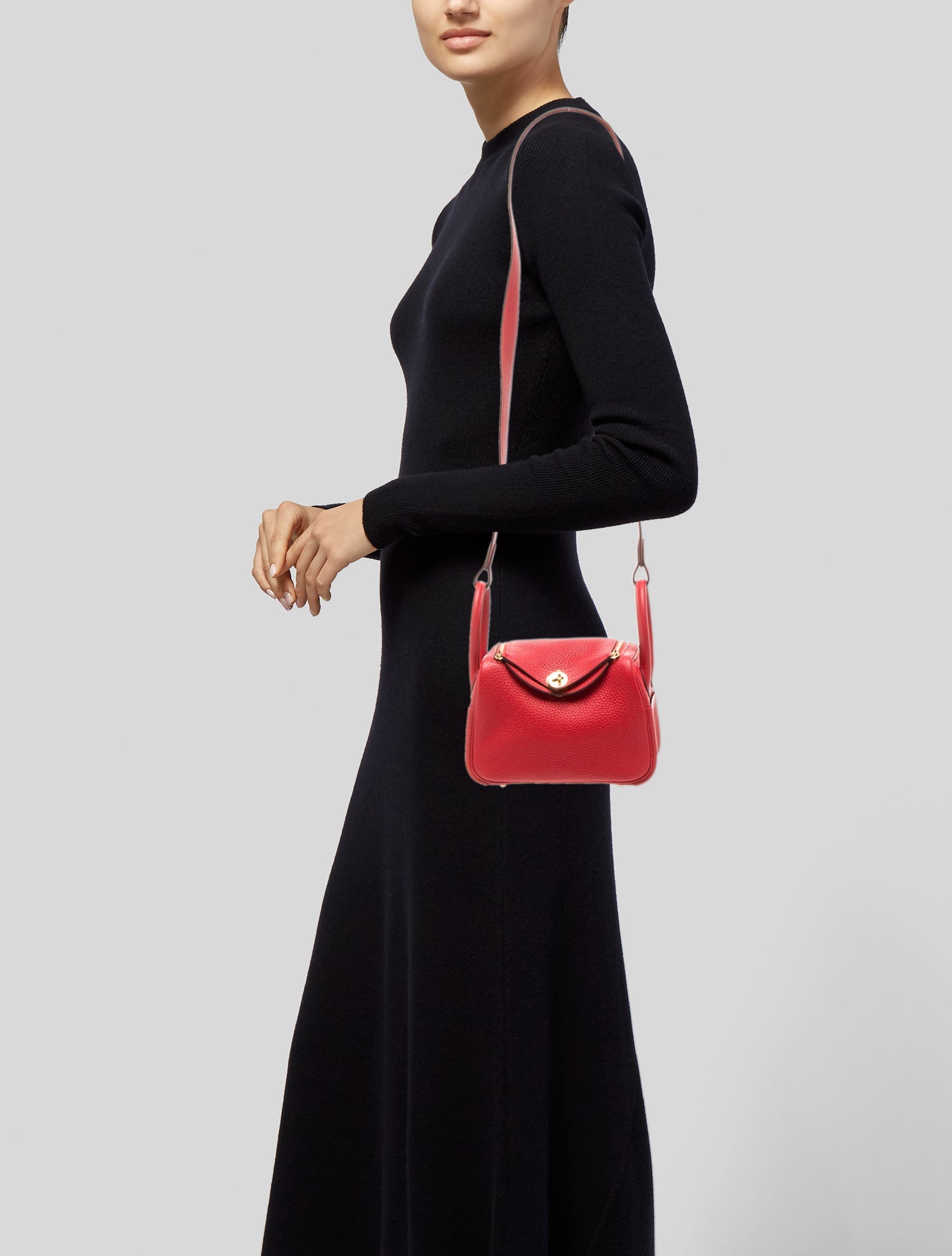 Hermès Clemence Mini Lindy 20