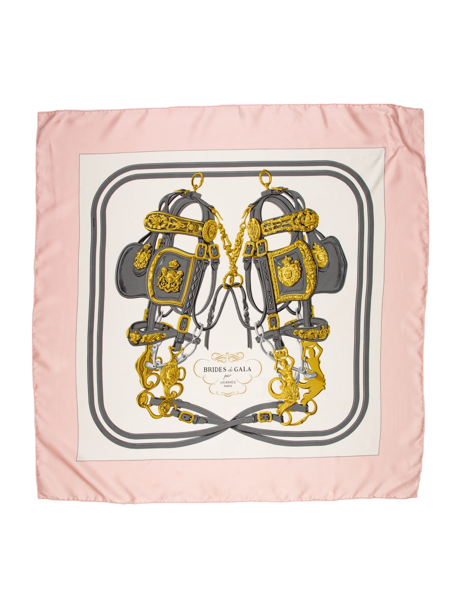 Hermès Brides de Gala Silk Scarf