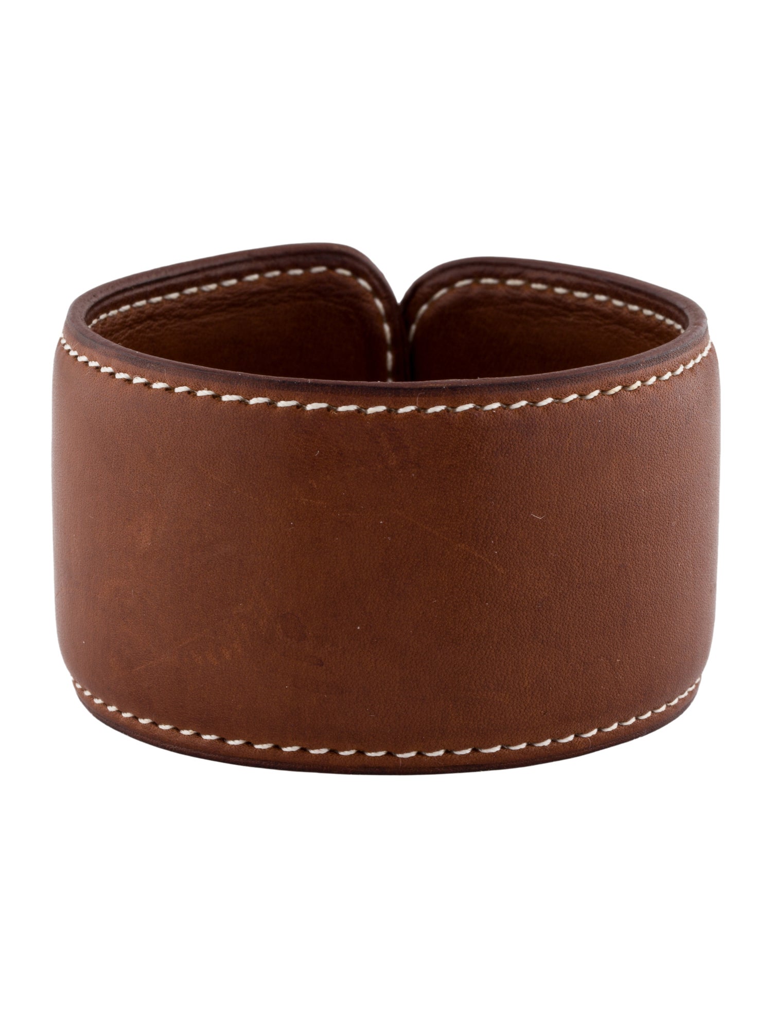 Hermès Leather Cuff Bracelet