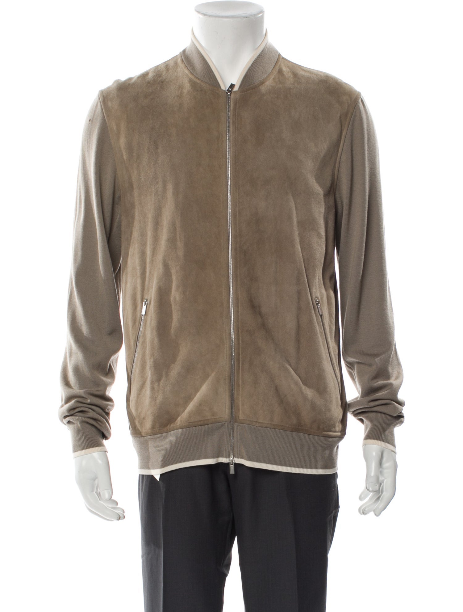 Hermès Suede Bomber Jacket