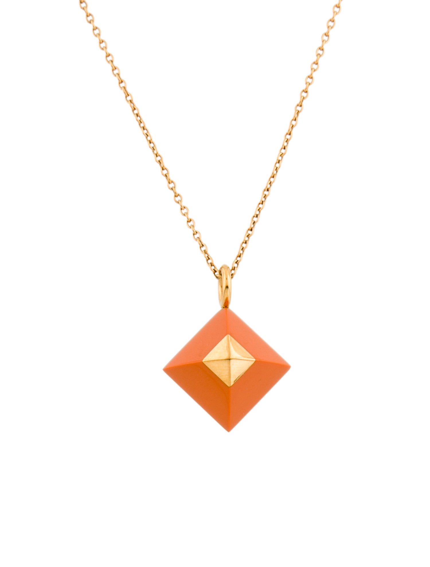 Hermès Cupidon Pendant Necklace