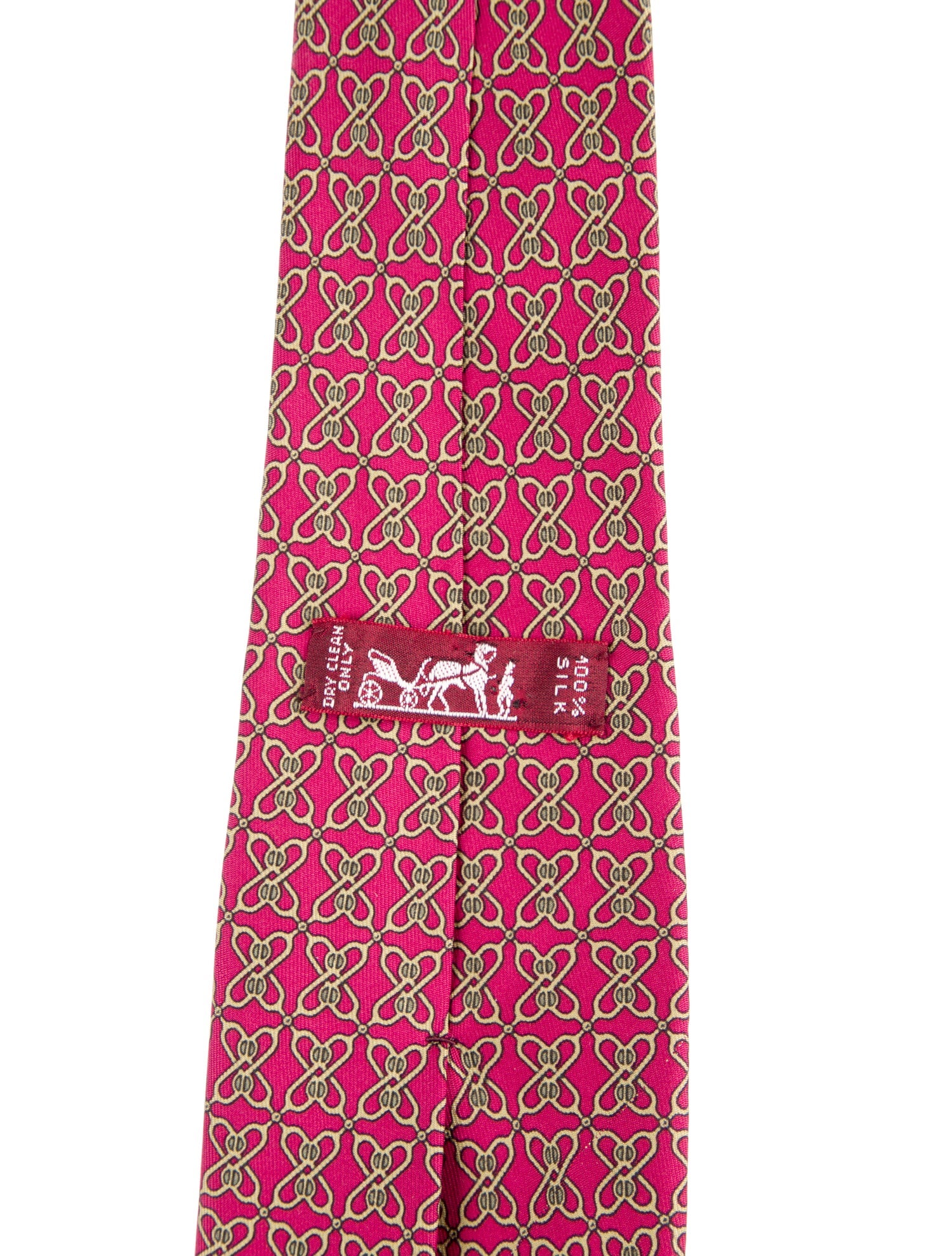 Hermès Silk Pattern Tie