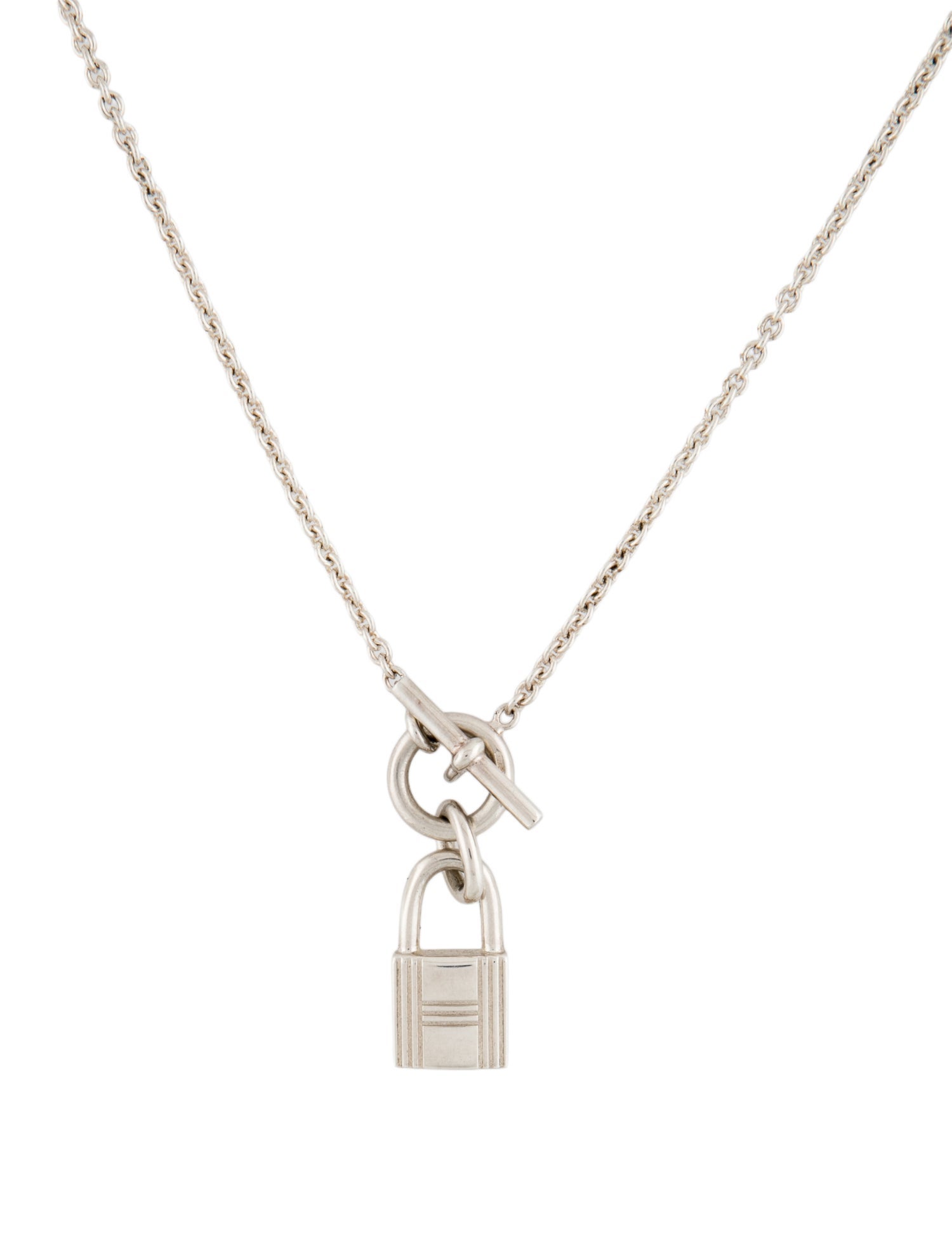Hermès Kelly Cadenas Pendant Necklace