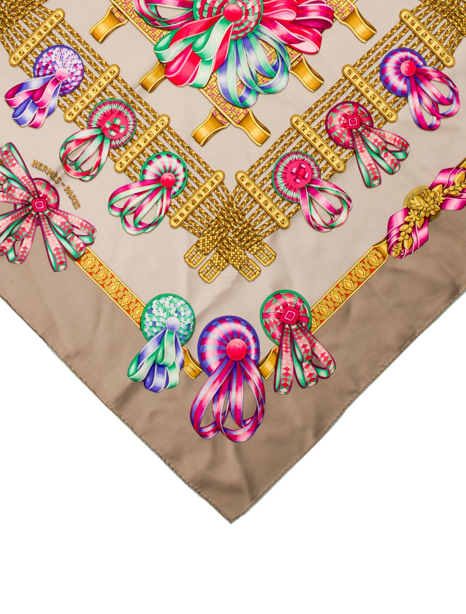 Hermès Les Rubans du Cheval Silk Scarf