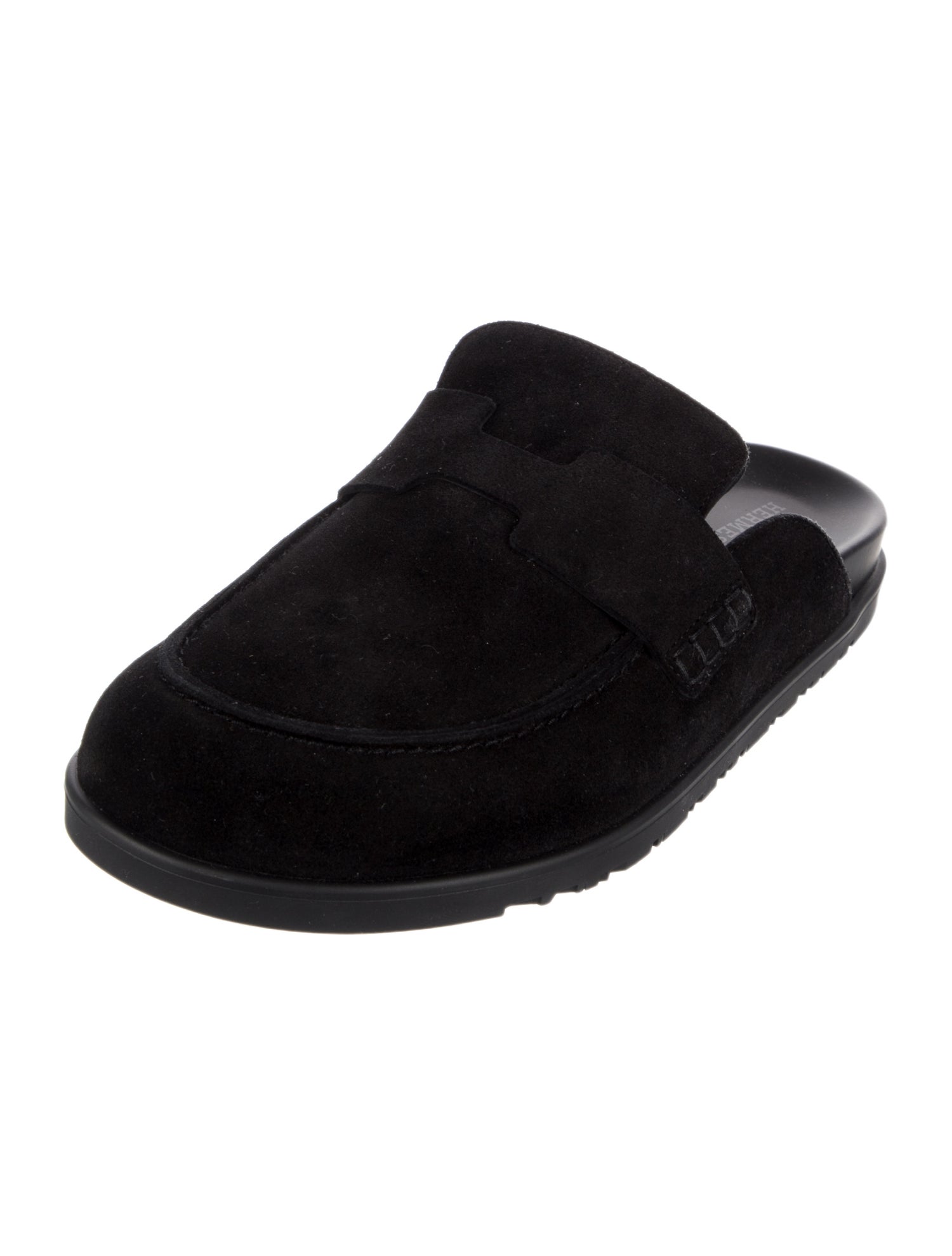 Hermès Go Suede Mules