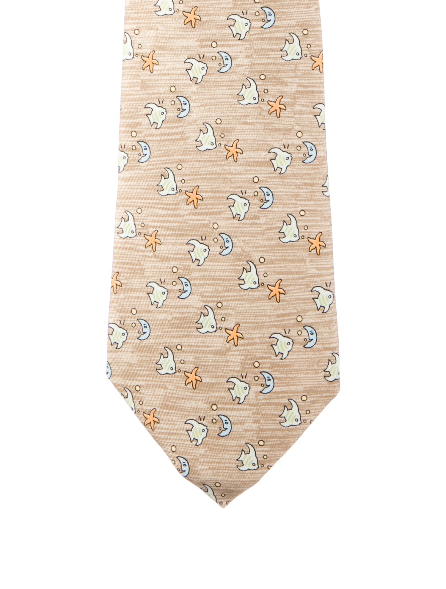 Hermès Print Tie