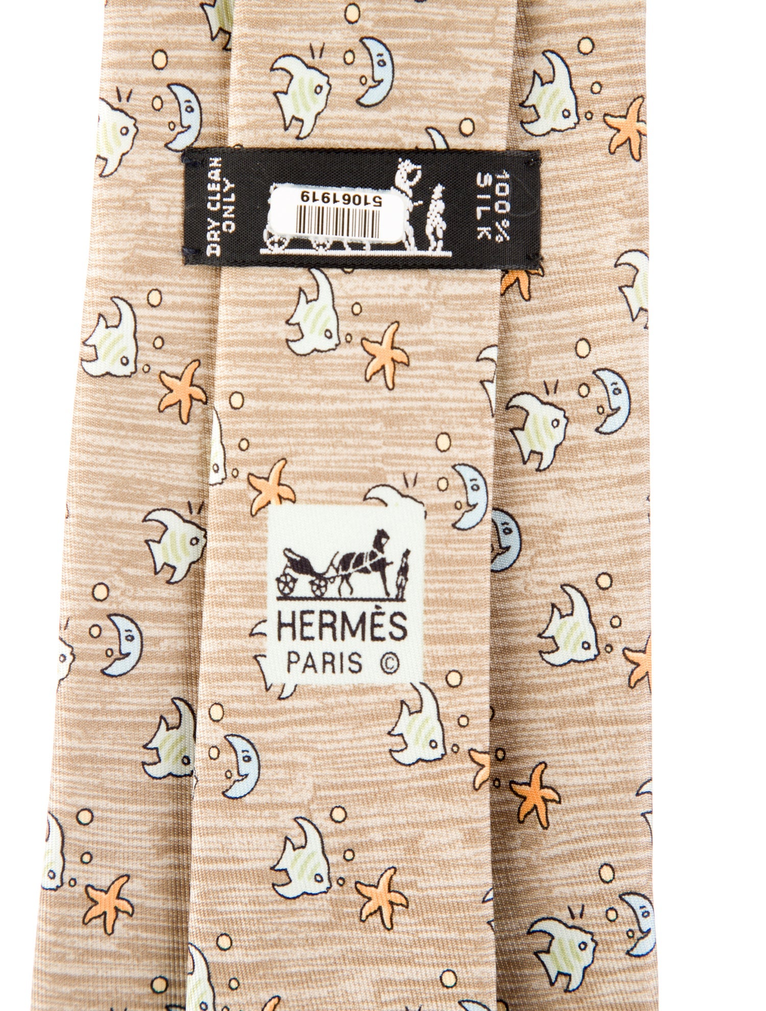 Hermès Print Tie