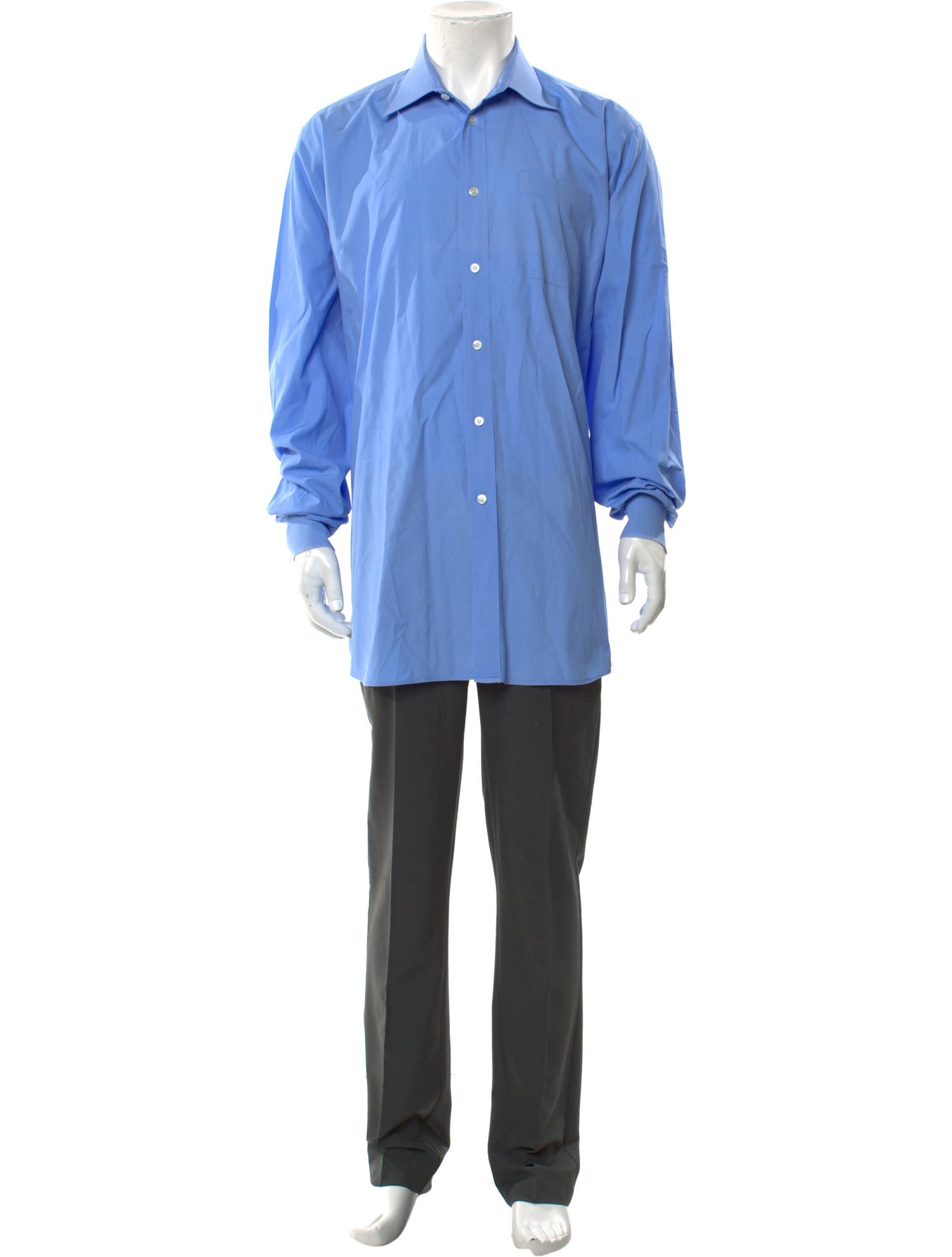 Hermès Long Sleeve Dress Shirt