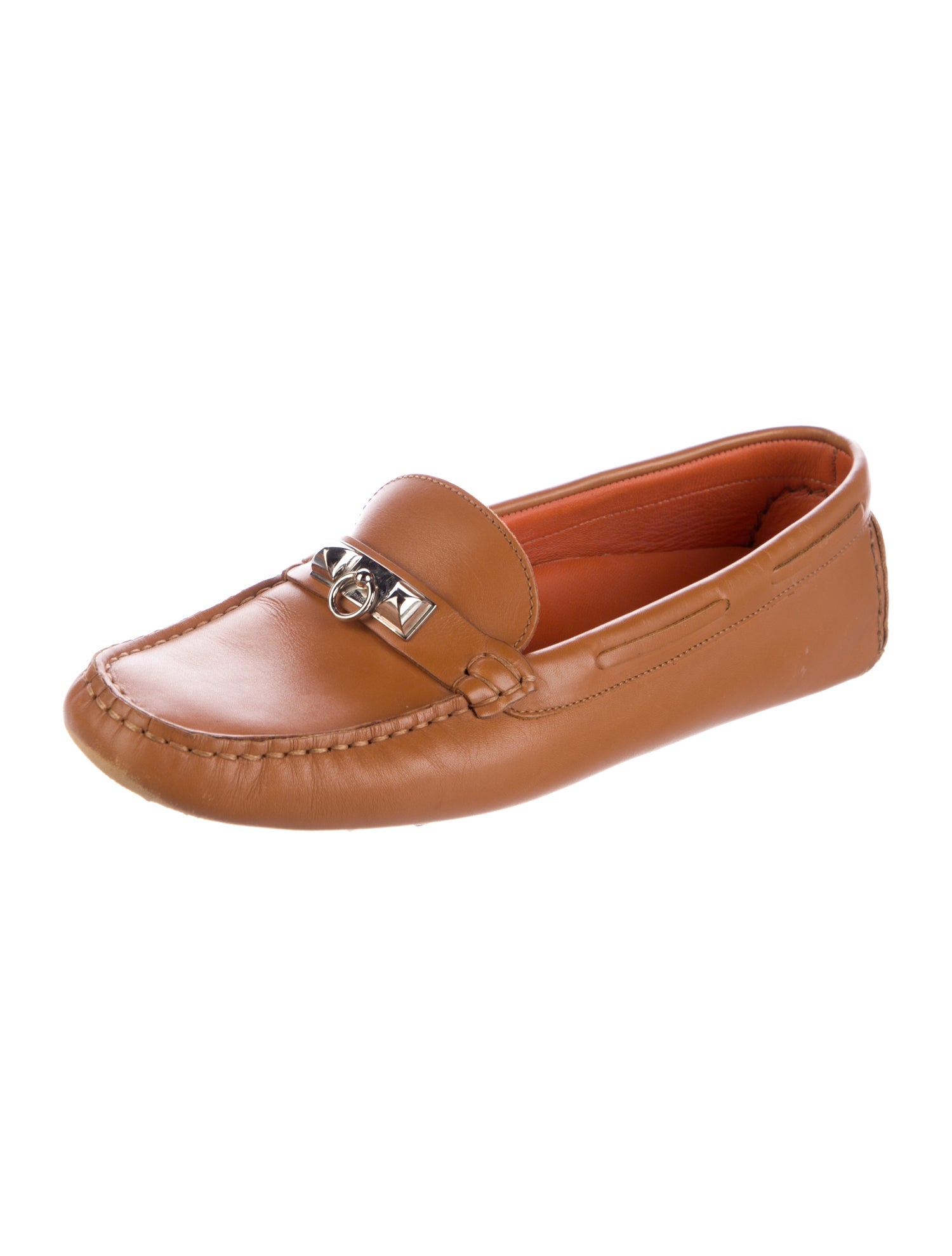 Hermès Leather Loafers