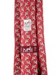 Hermès Pattern Print Silk Tie