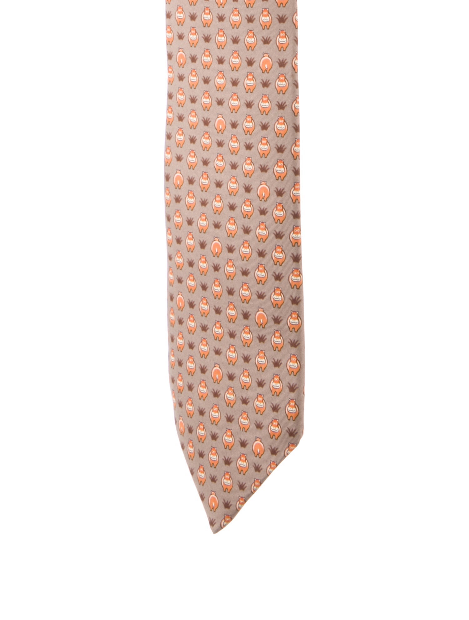Hermès Silk Tie