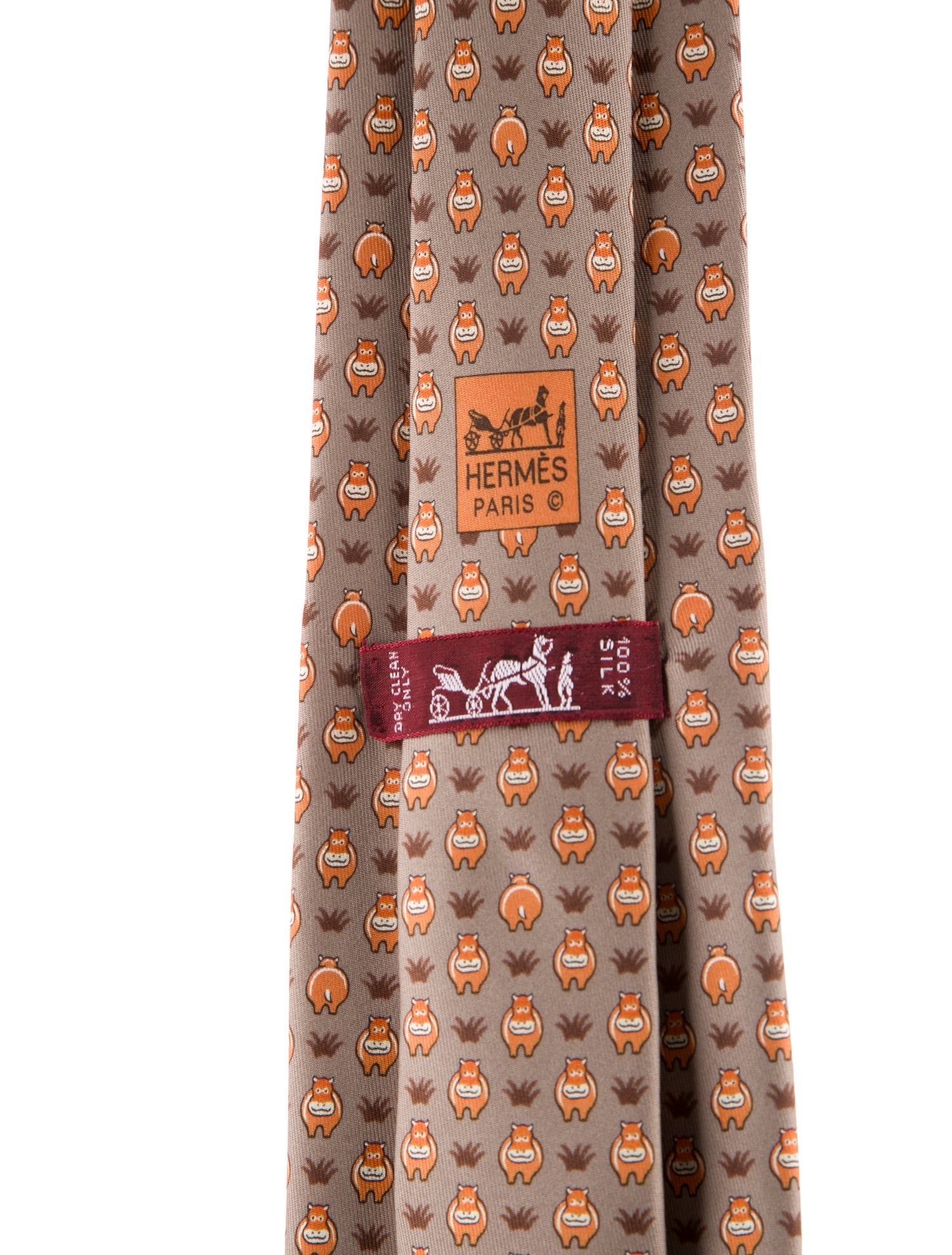 Hermès Silk Tie