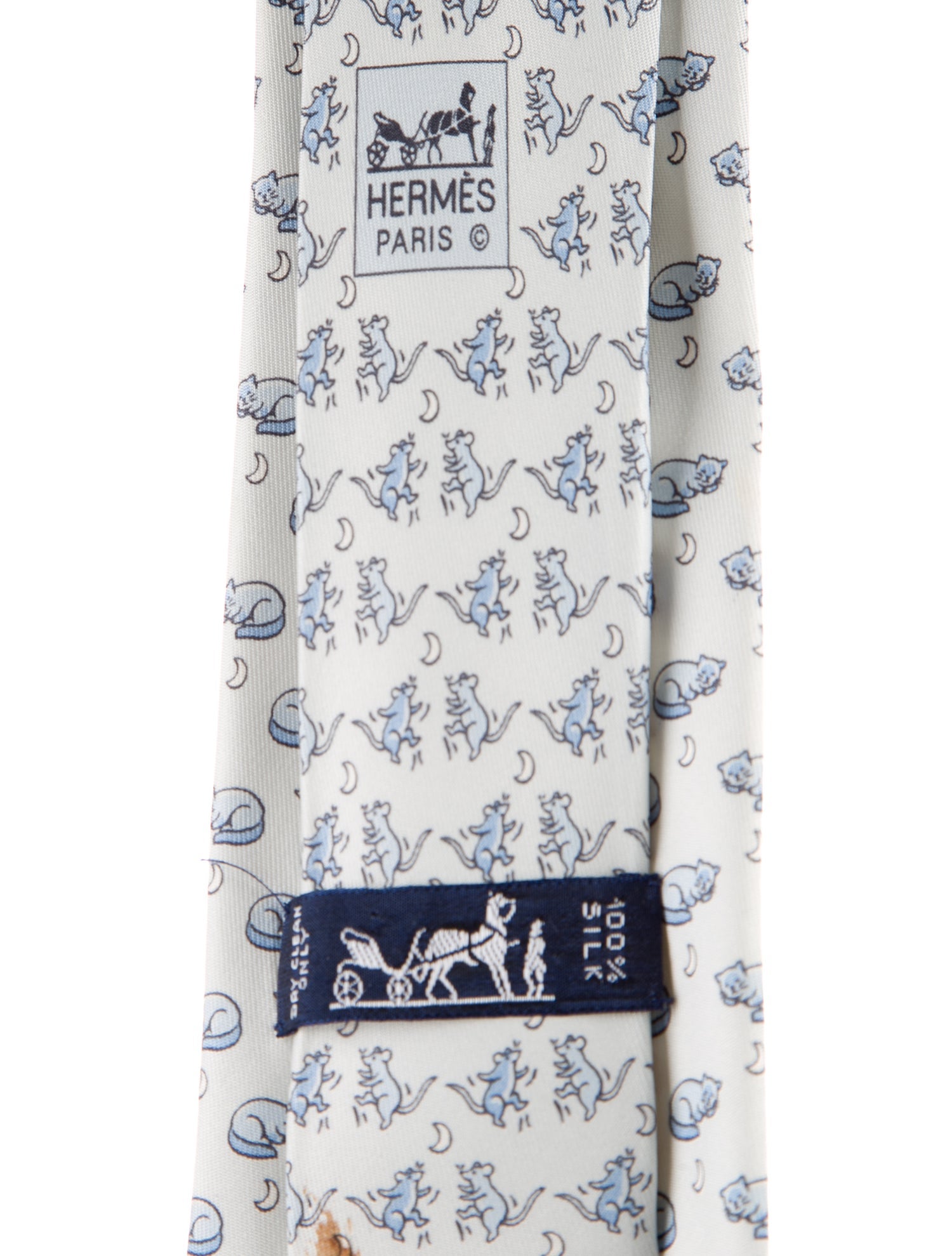 Hermès Silk Tie