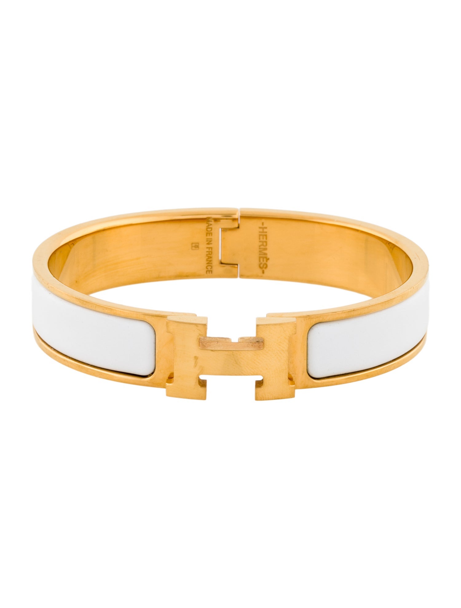 Hermès Clic H Bangle Bracelet