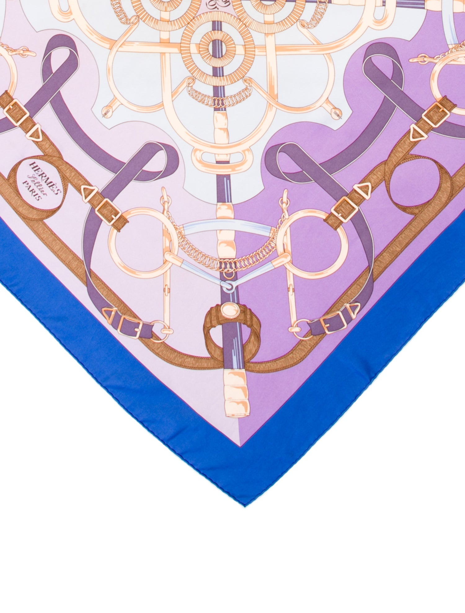 Hermès Eperon D'Or Silk Scarf