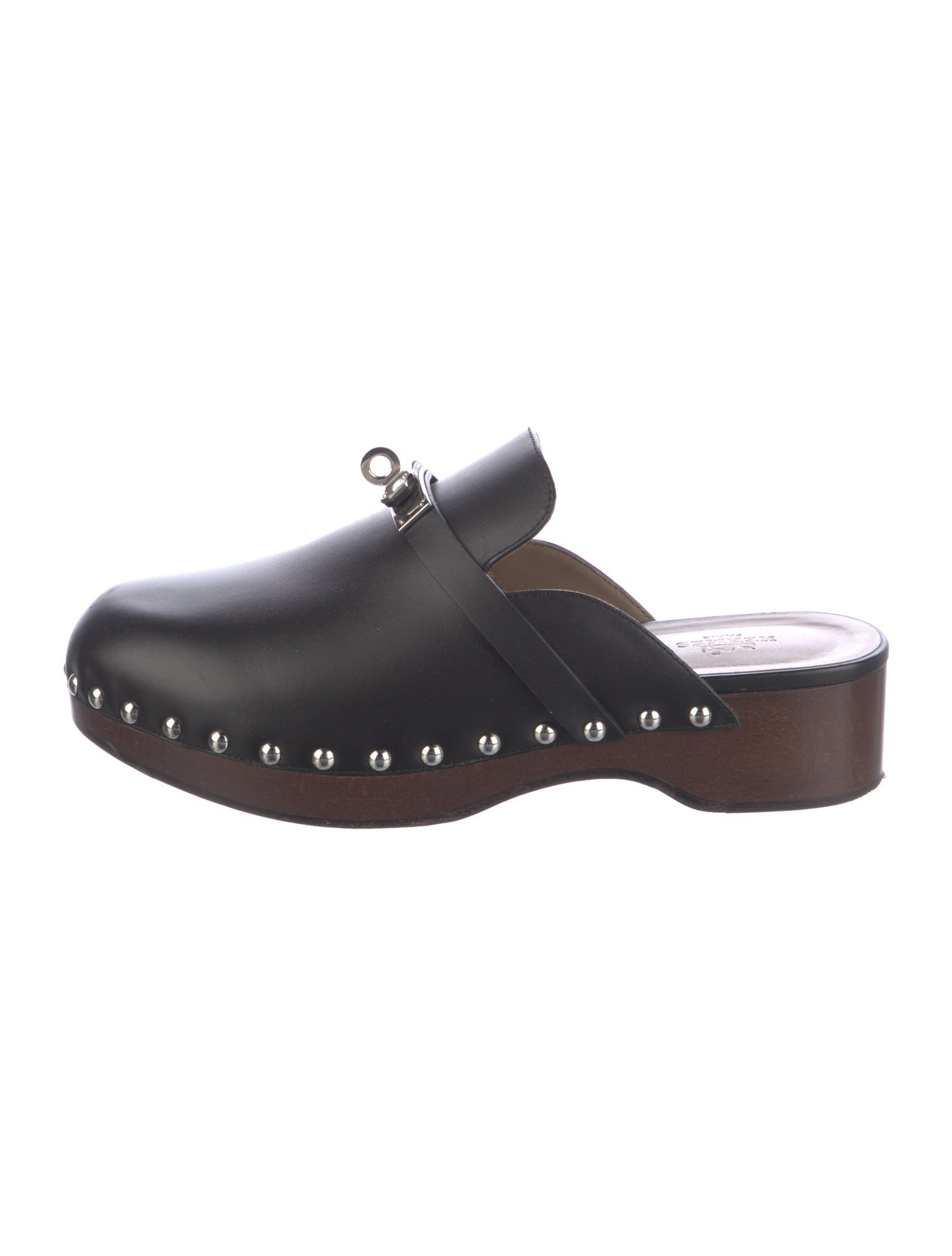 Hermès Carlotta Leather Mules