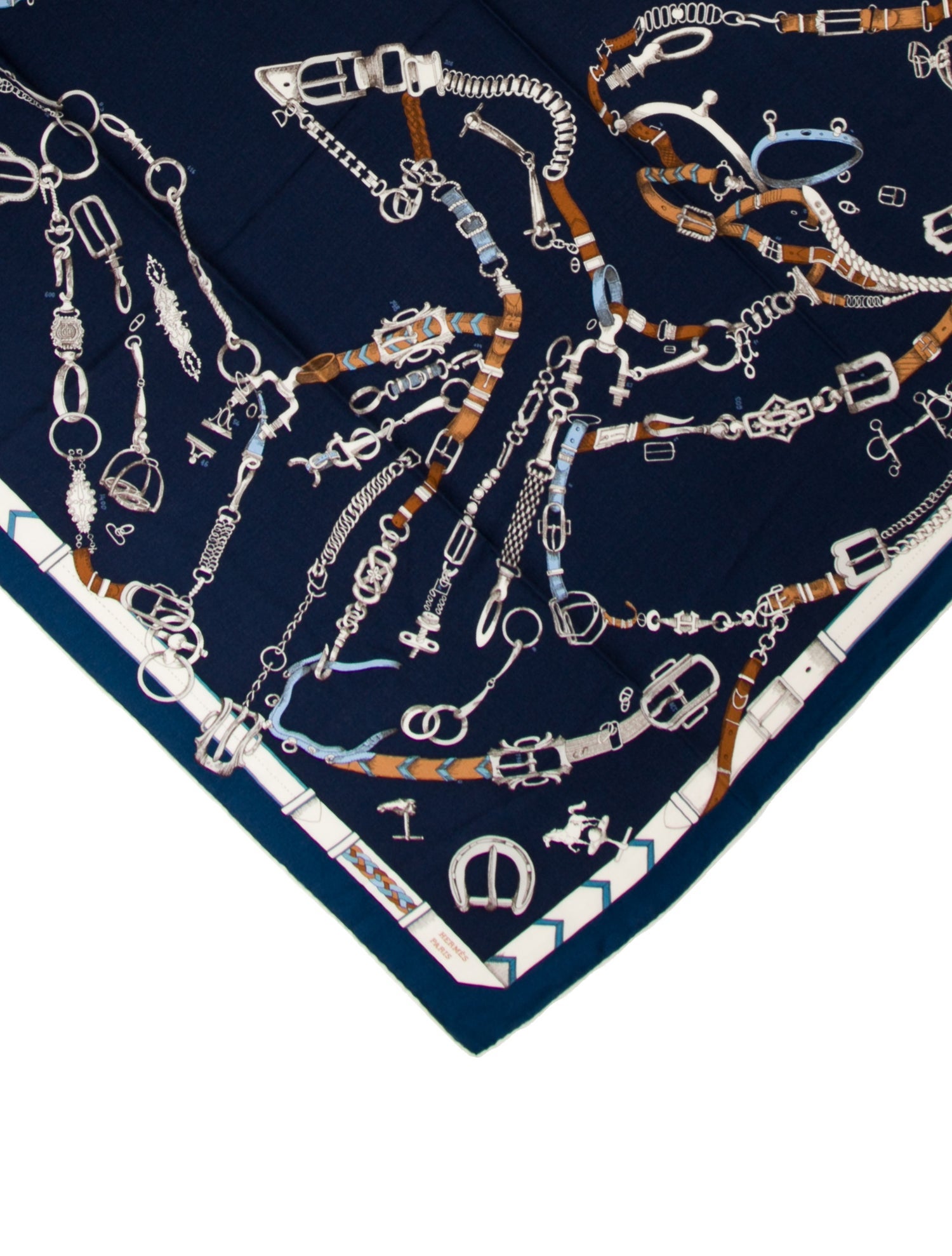 Hermès Les Chevaux Dechaines Silk Shawl Cashmere Shawl