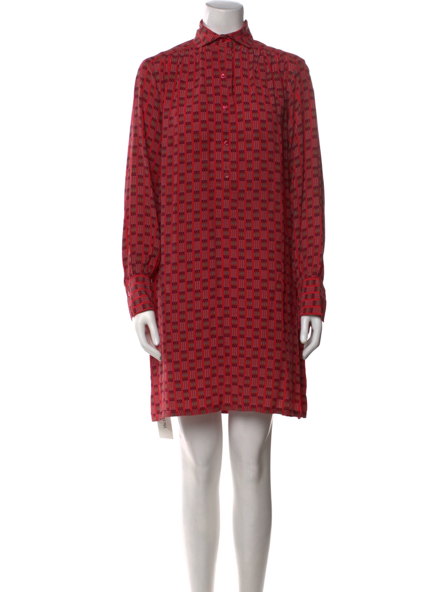 Hermès Silk Mini Dress